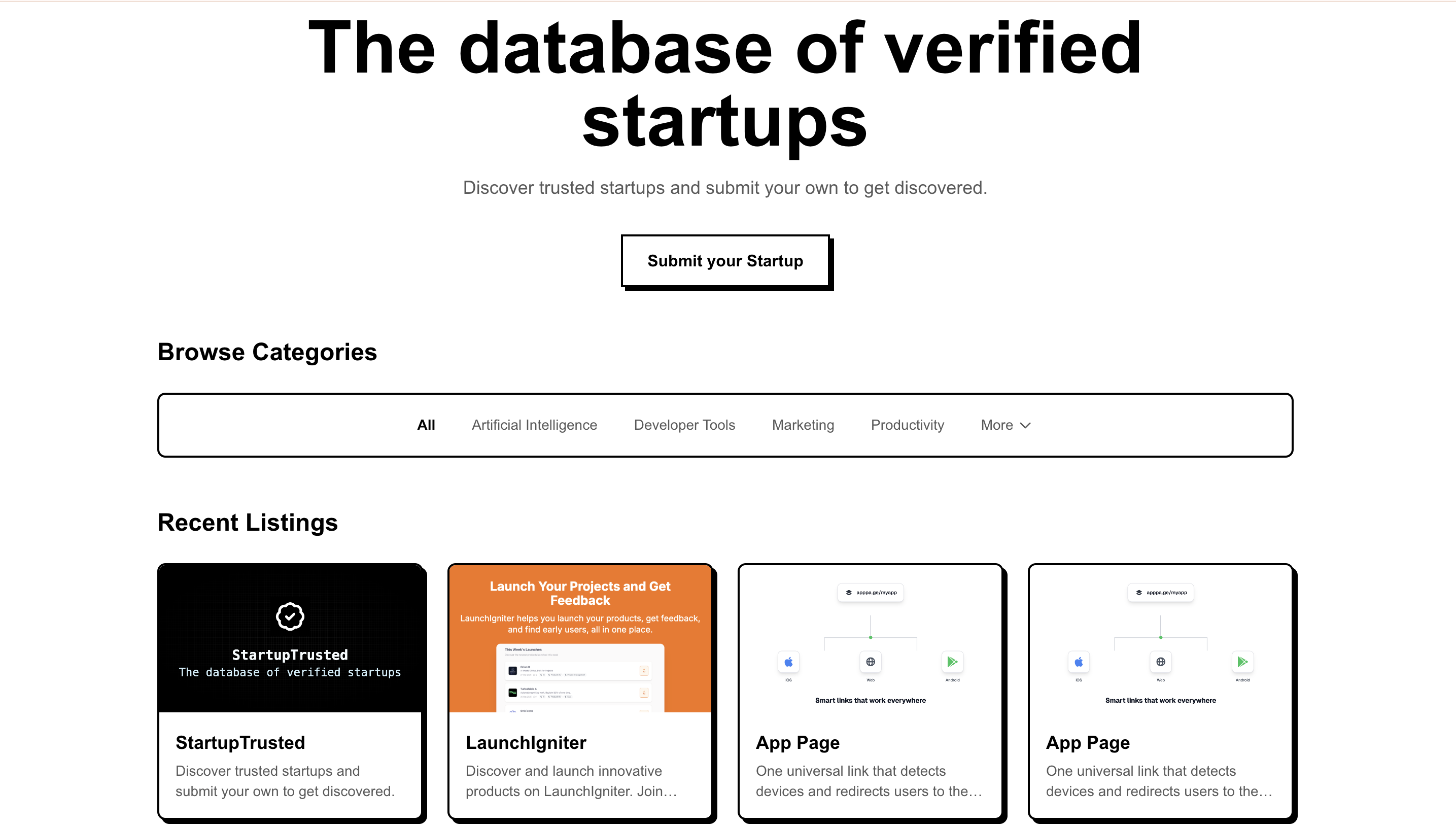 Screenshot 2 of StartupTrusted