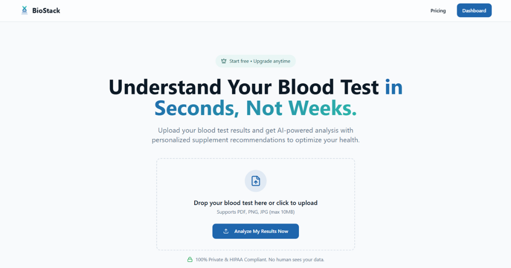 Screenshot 1 of BioStack.app