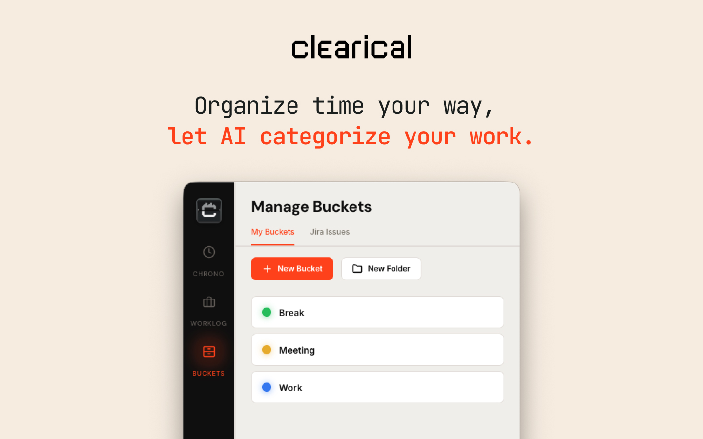 Screenshot 7 of Clearical: AI Time Tracking for Mac