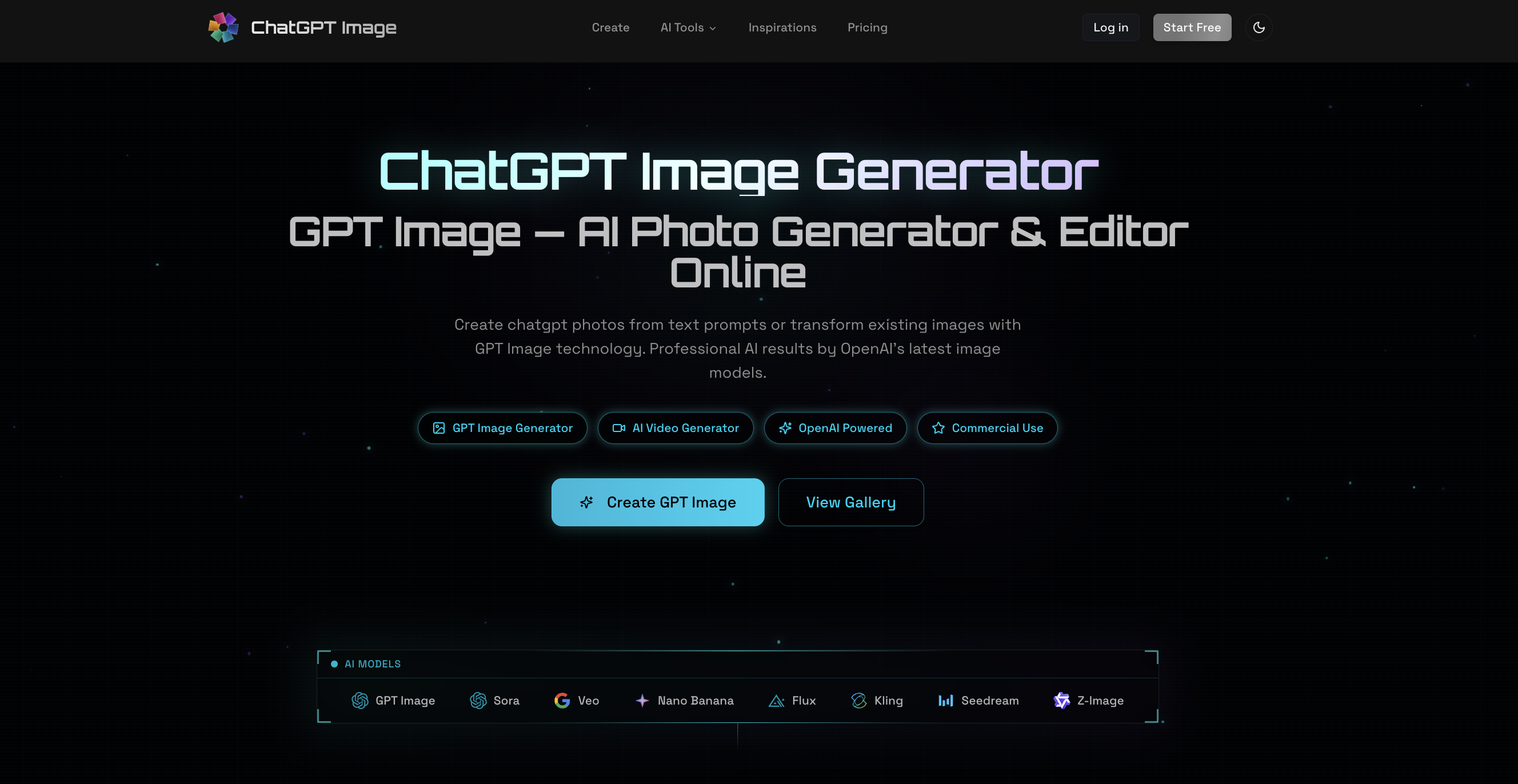 Screenshot 1 of ChatGPT Image Generator