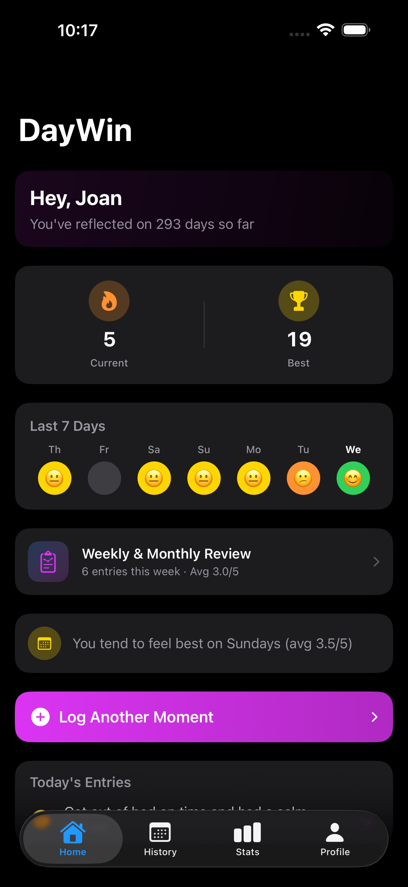 Screenshot 1 of DayWin
