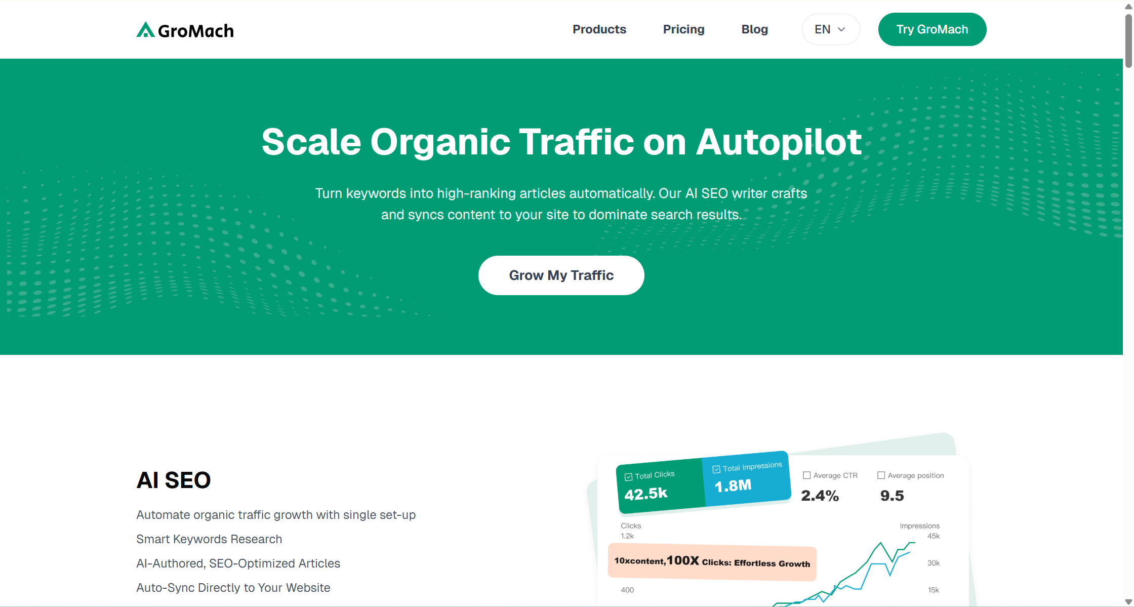 Screenshot 1 of GroMach