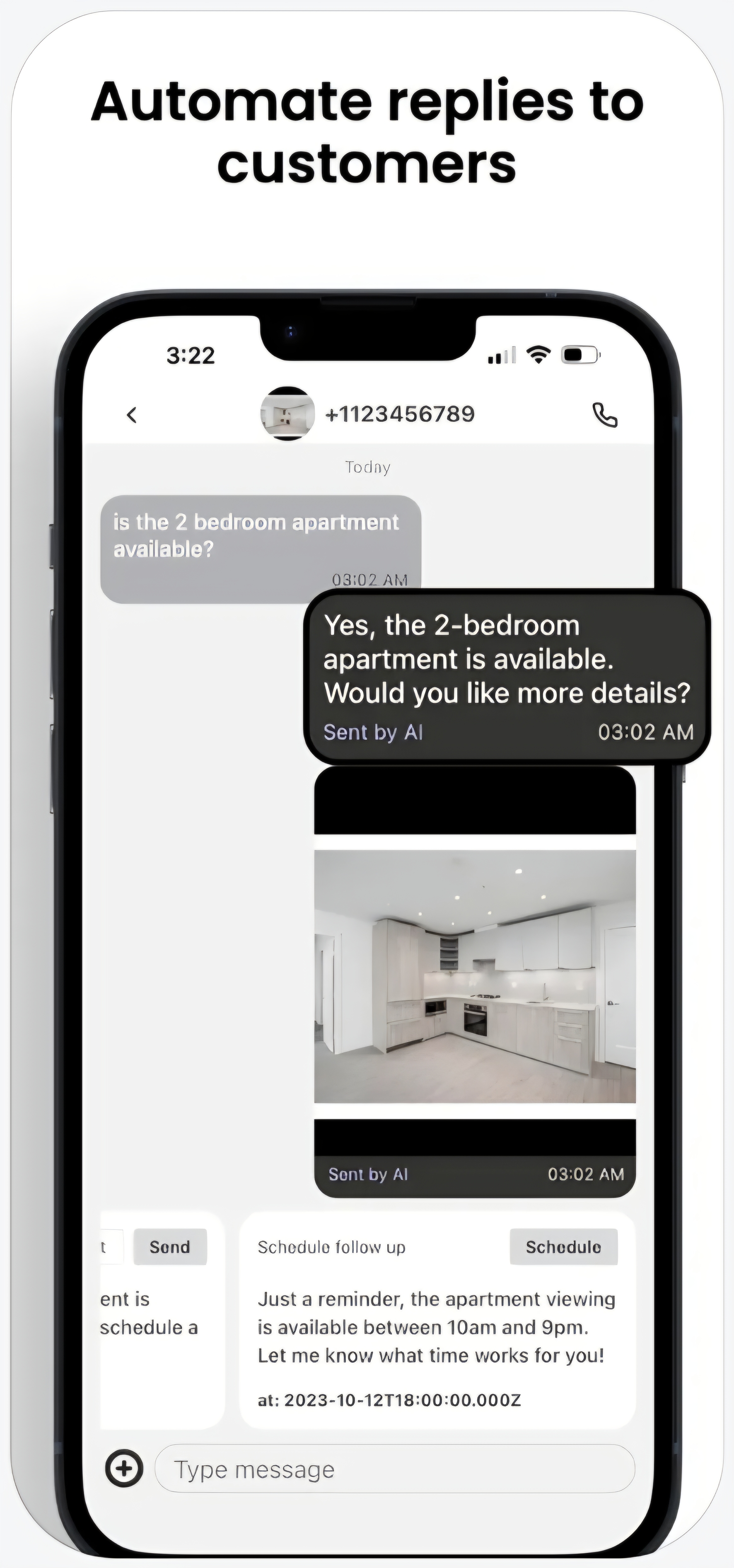 Screenshot 2 of Birdi AI Texting Assistant