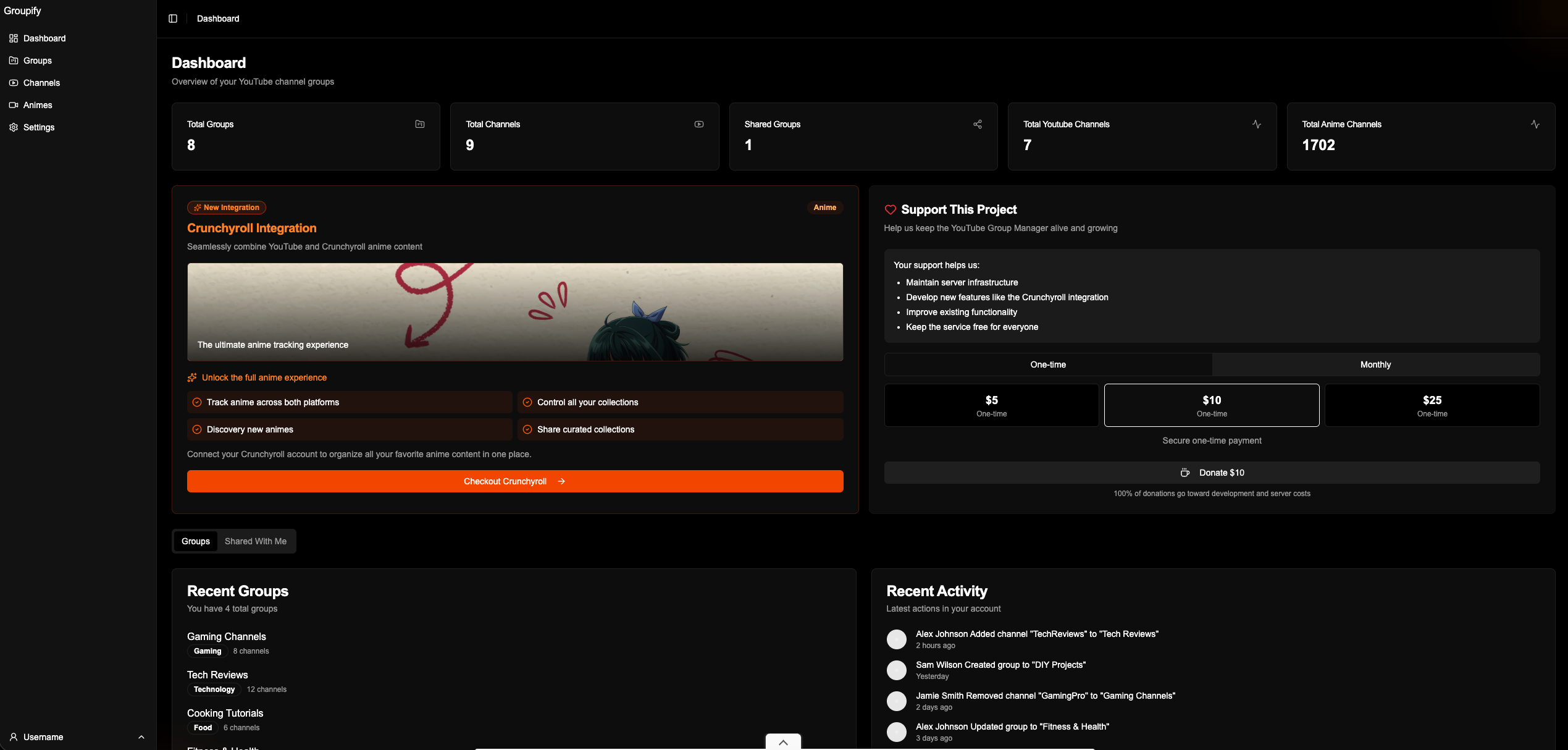 Screenshot 2 of Groupify