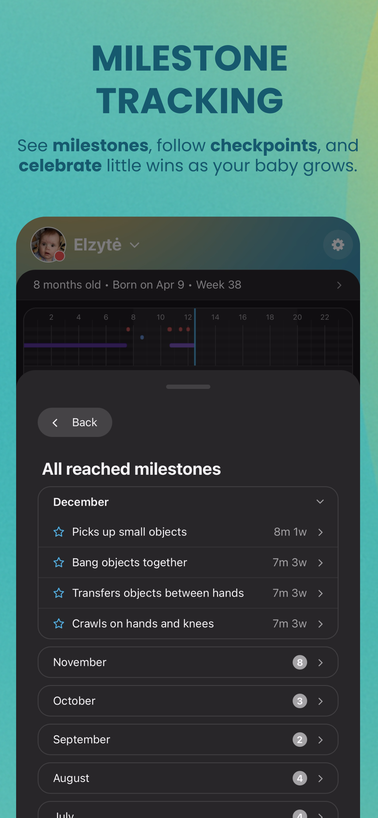 Screenshot 7 of Nurtura Daily: Baby Tracker