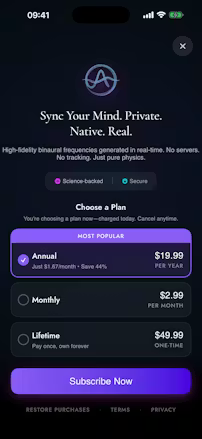 Screenshot 5 of Attunes. Tune Your Mind