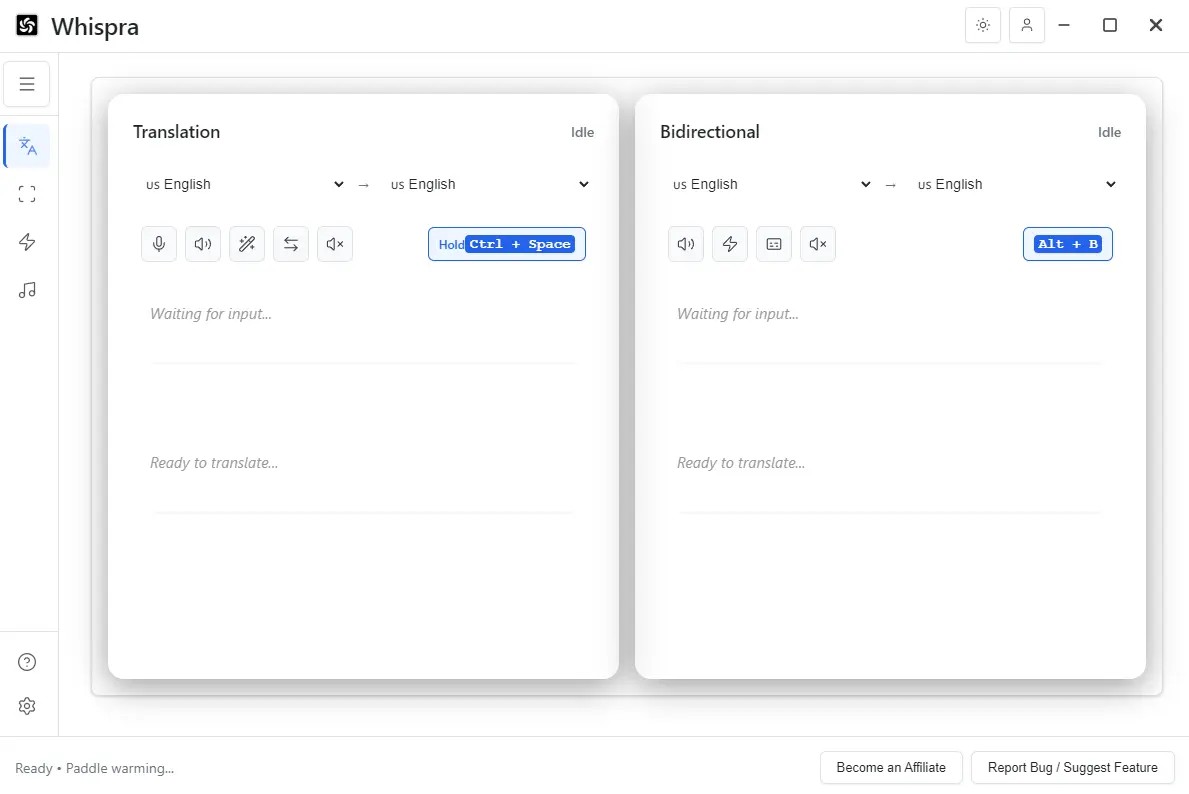 Screenshot 4 of Whispra