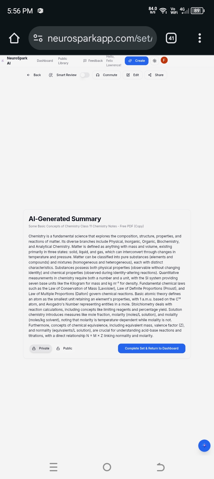 Screenshot 4 of NeuroSpark AI