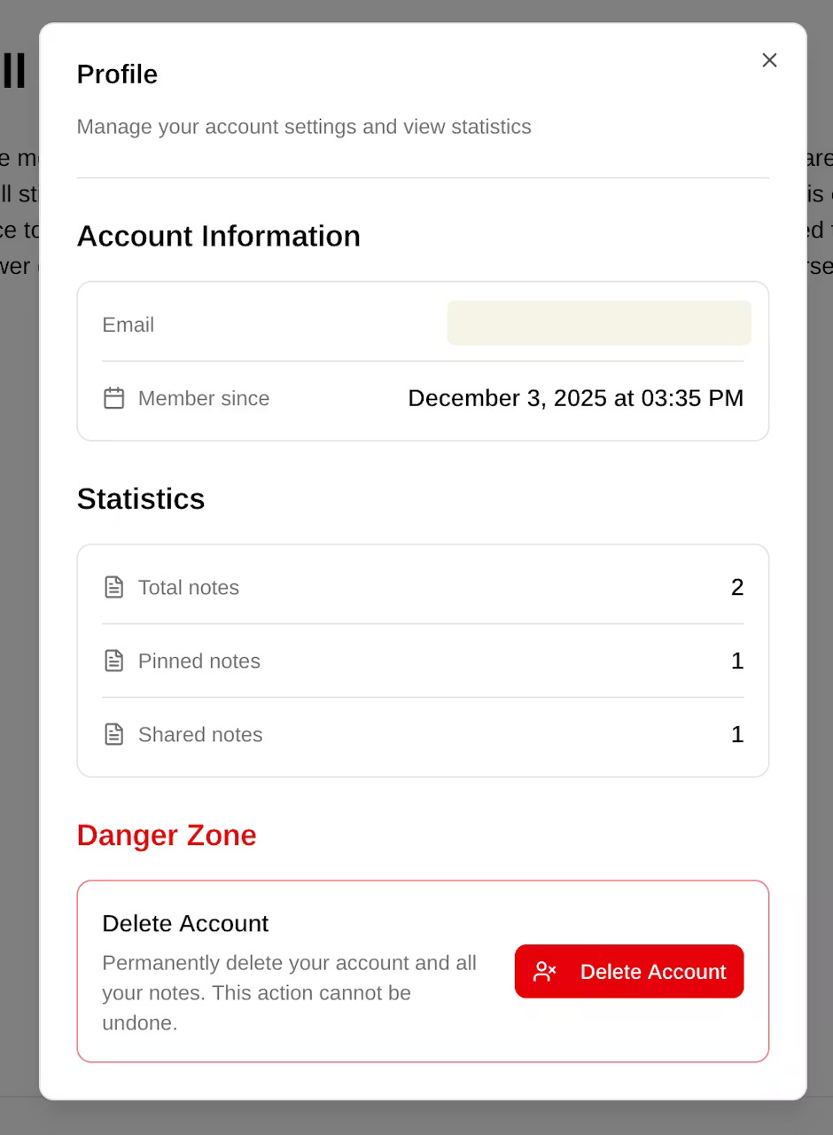 Screenshot 8 of notkit.io - Your Personal Note-Taking Sp