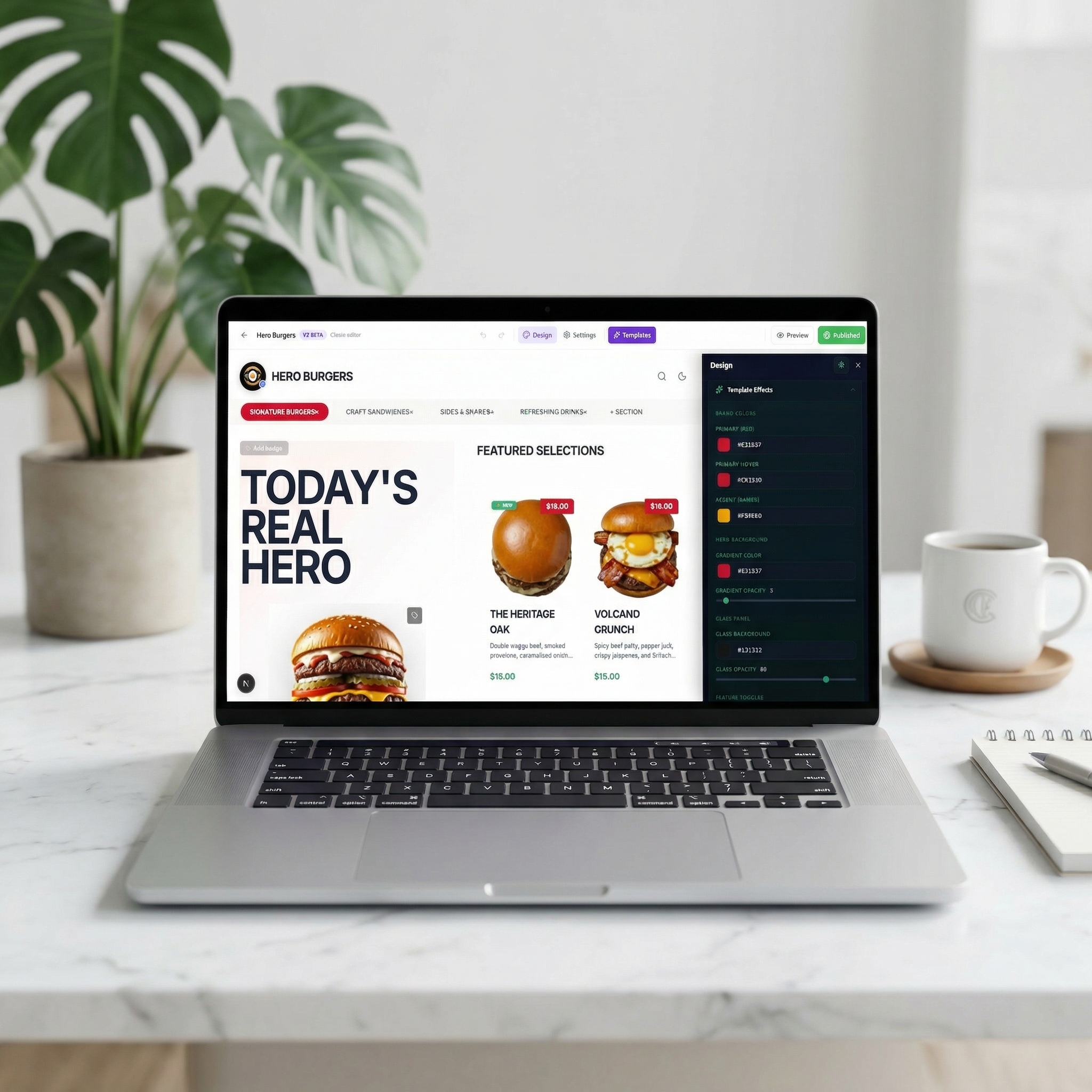 Screenshot 4 of MenuHoster