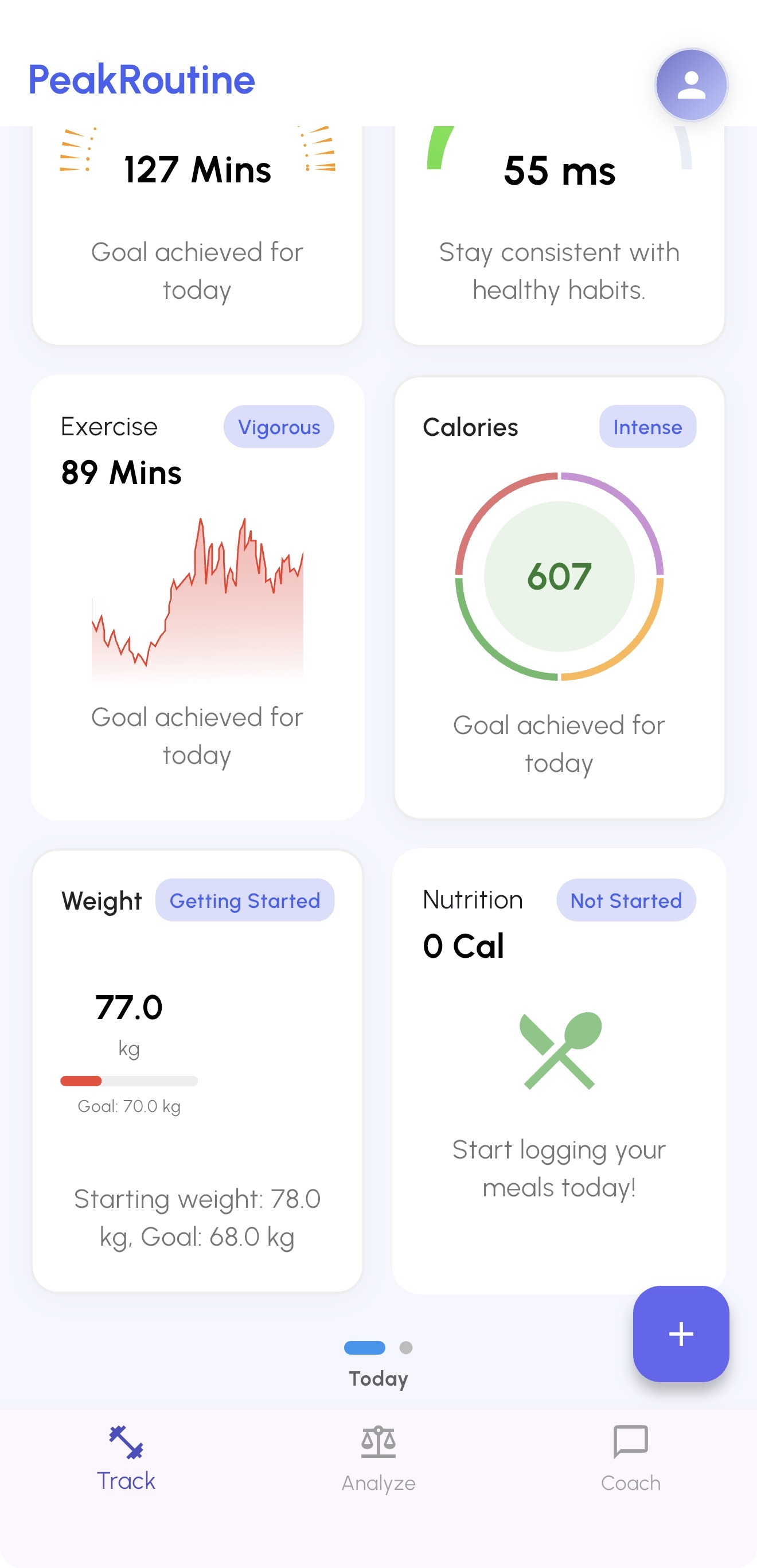 Screenshot 10 of PeakRoutine