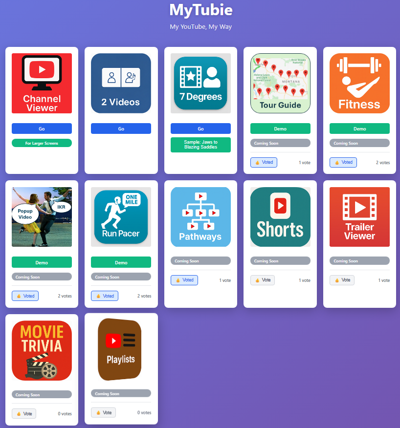 Screenshot 1 of MyTubie