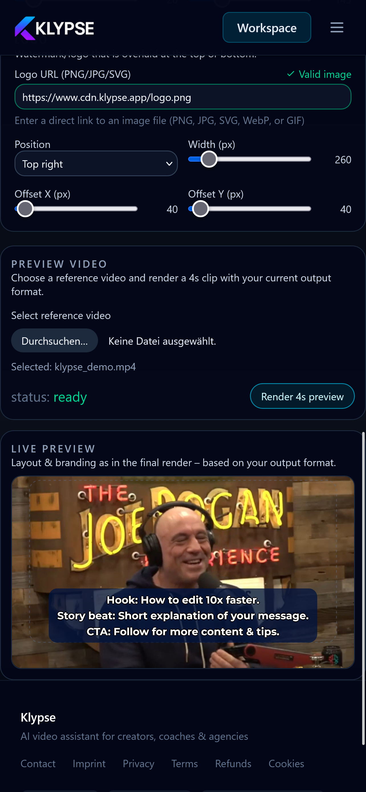 Screenshot 4 of Klypse.app