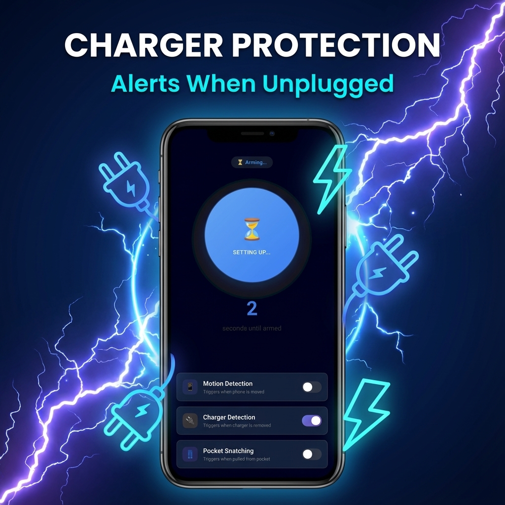 Screenshot 4 of Don't touch my phone - Anti-theft Alarm