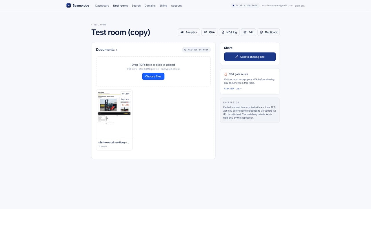 Screenshot 4 of Beamprobe
