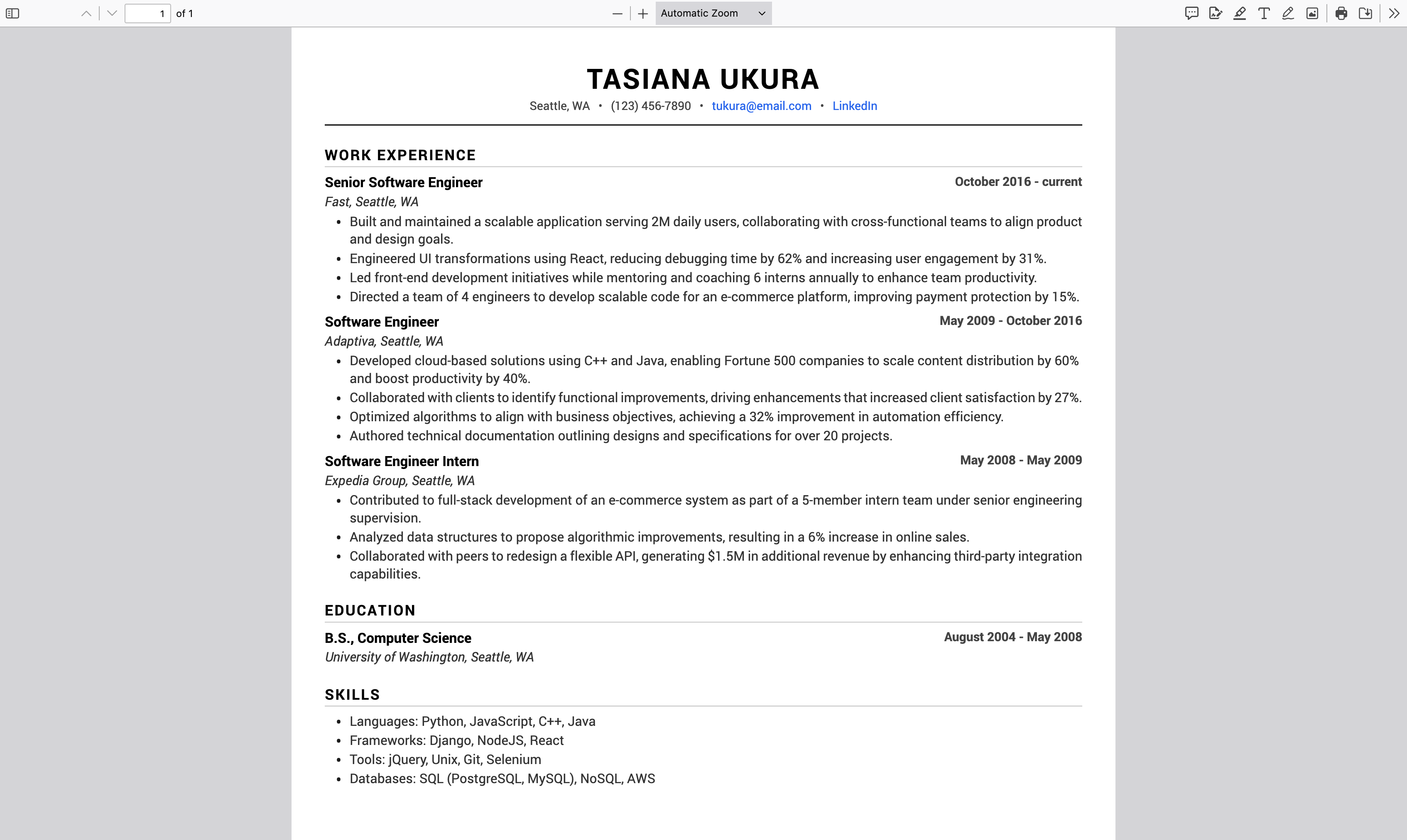 Screenshot 5 of MirrorCV AI Resume Optimizer