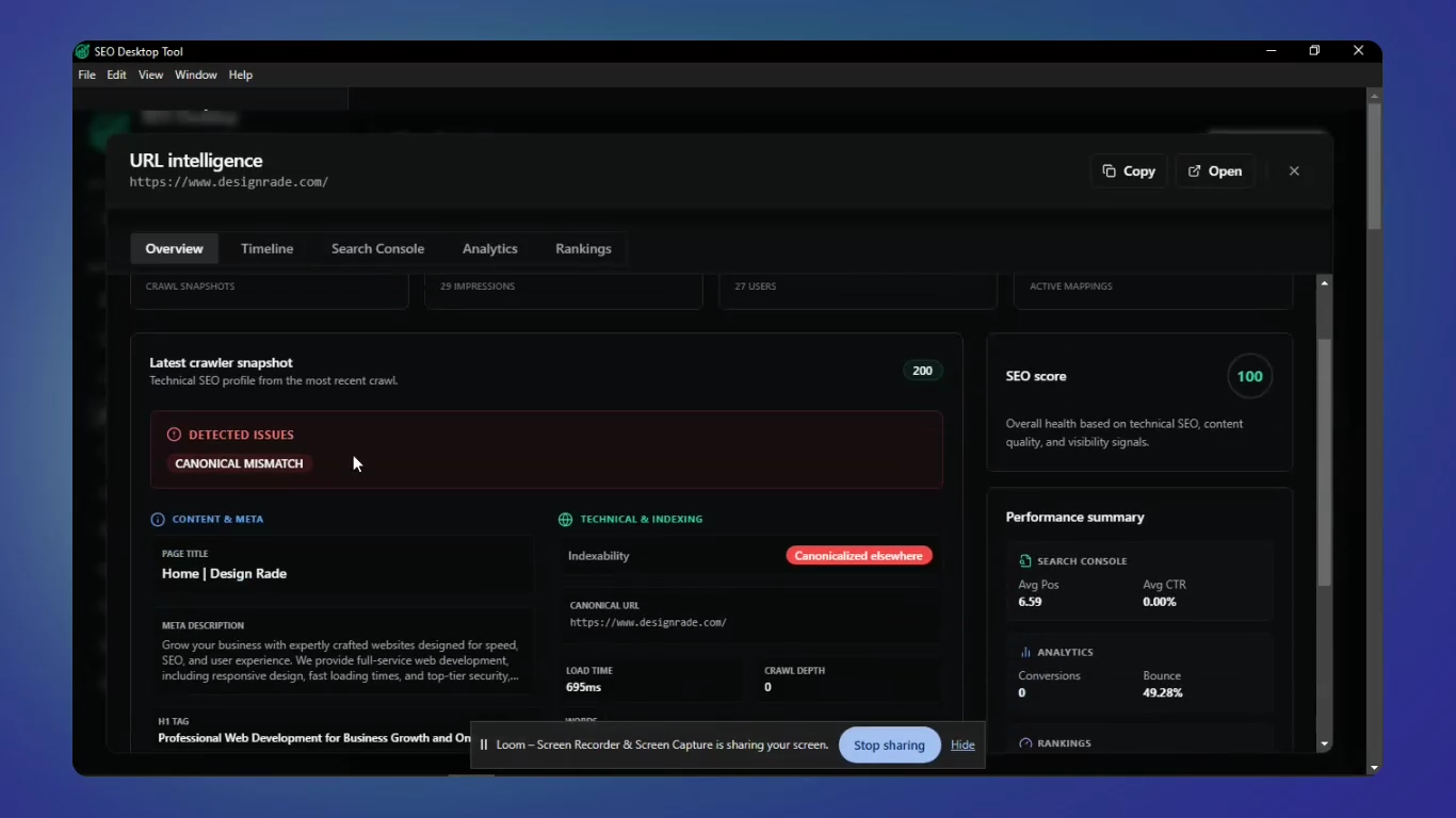 Screenshot 2 of SEOflow