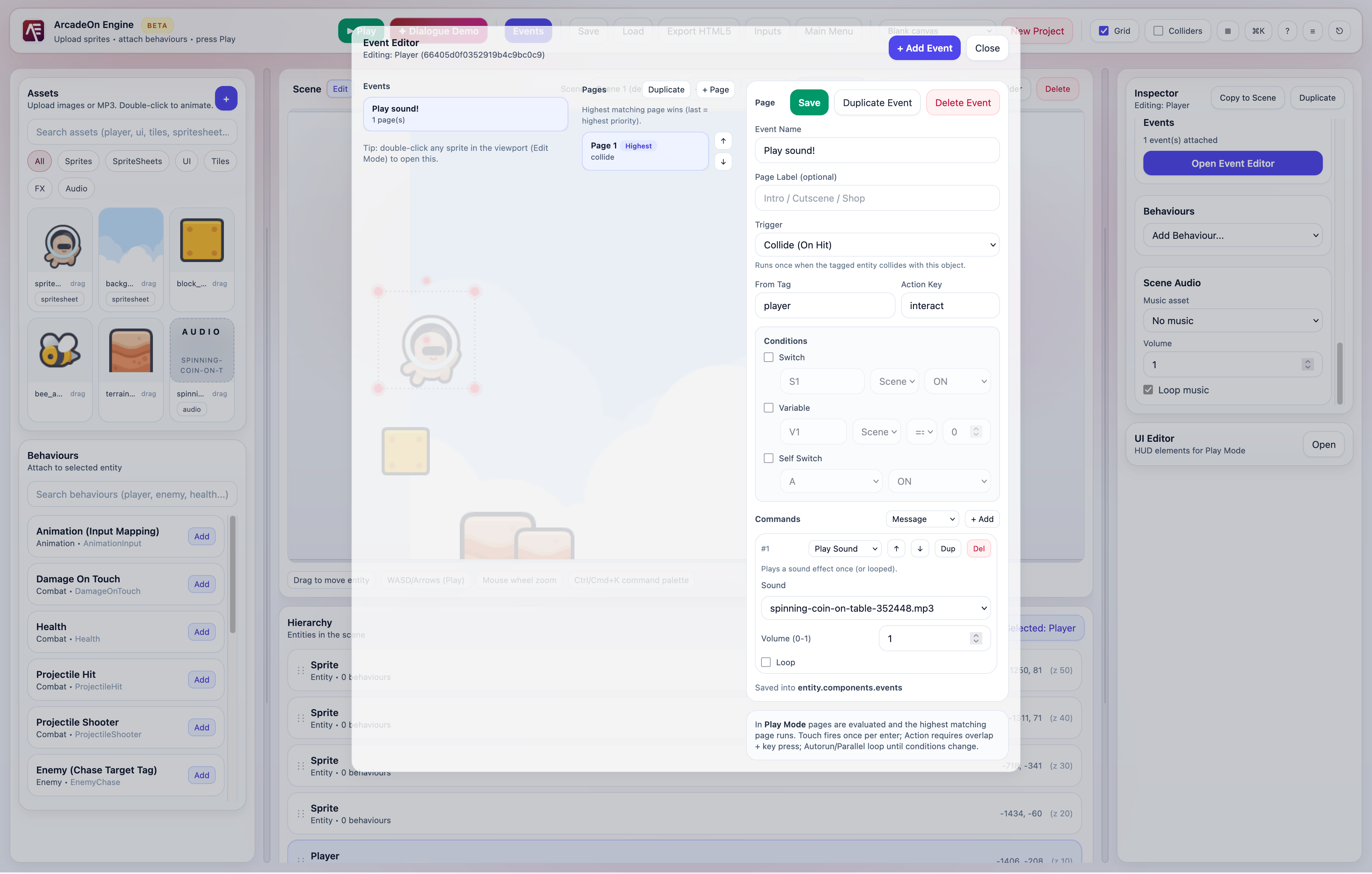 Screenshot 5 of ArcadeOn Engine