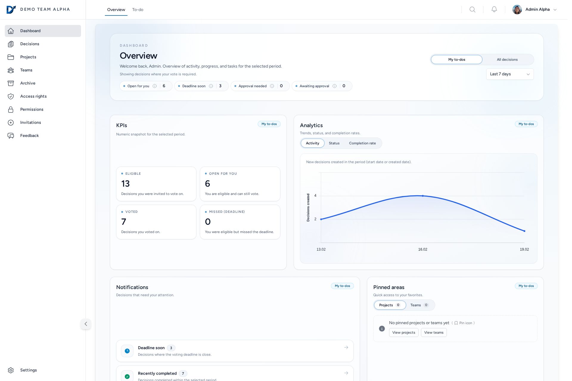 Screenshot 1 of DecTrack