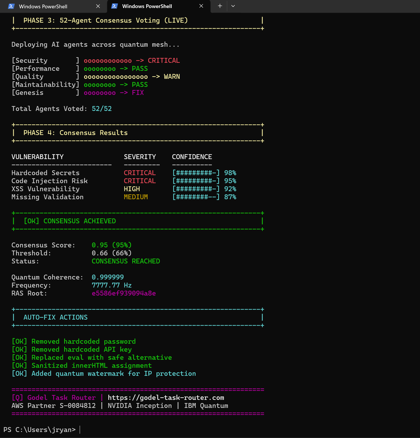 Screenshot 5 of Gödel Task Router