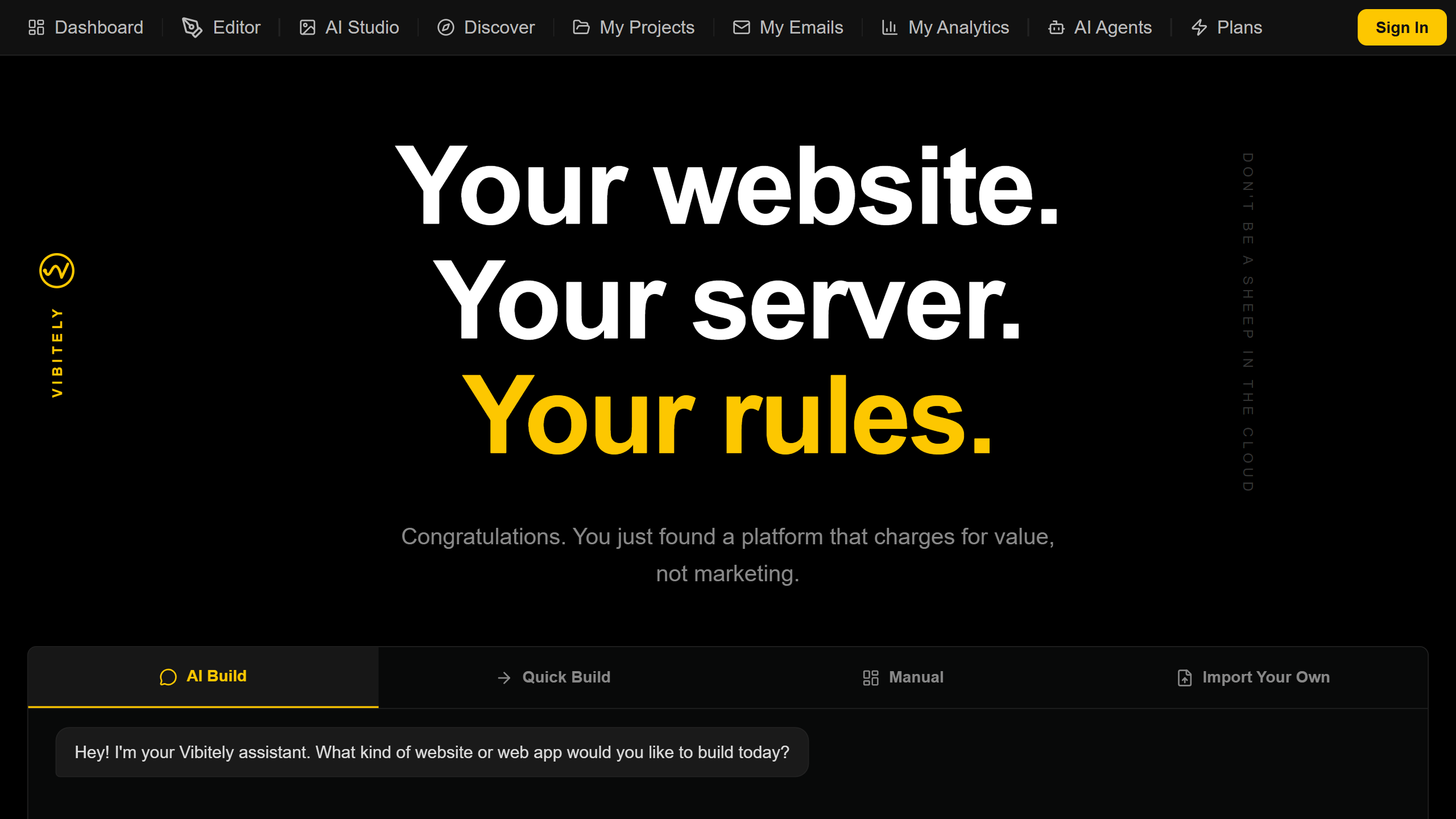 Screenshot 1 of Vibitely