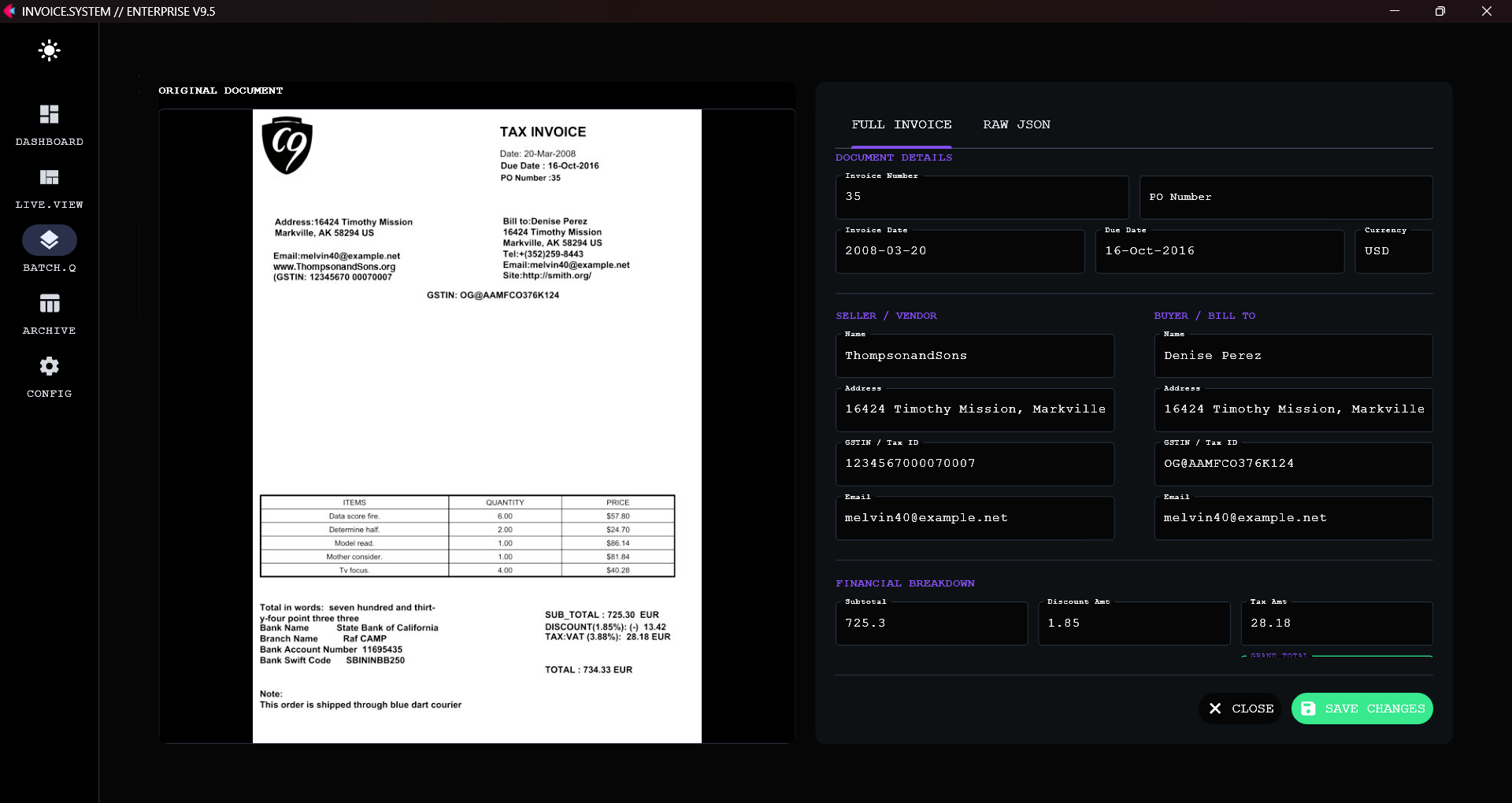 Screenshot 5 of Baraa Invoice System | Enterprise V9.5