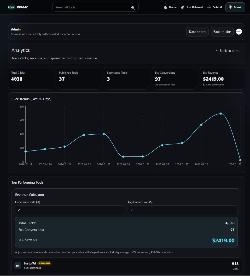 Screenshot 3 of RPAMZ - Tools Directory w/Conversion TRK