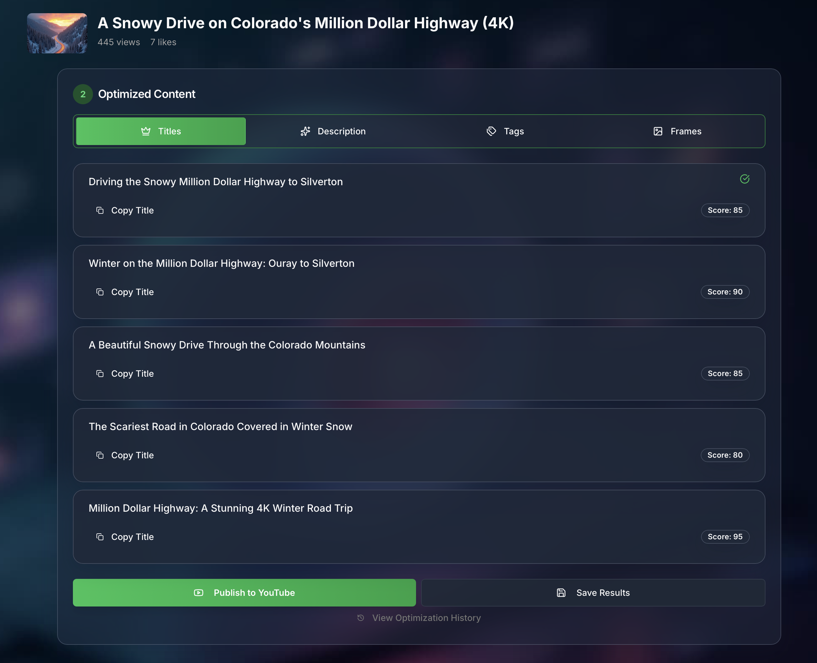 Screenshot 6 of VidSeeds.ai