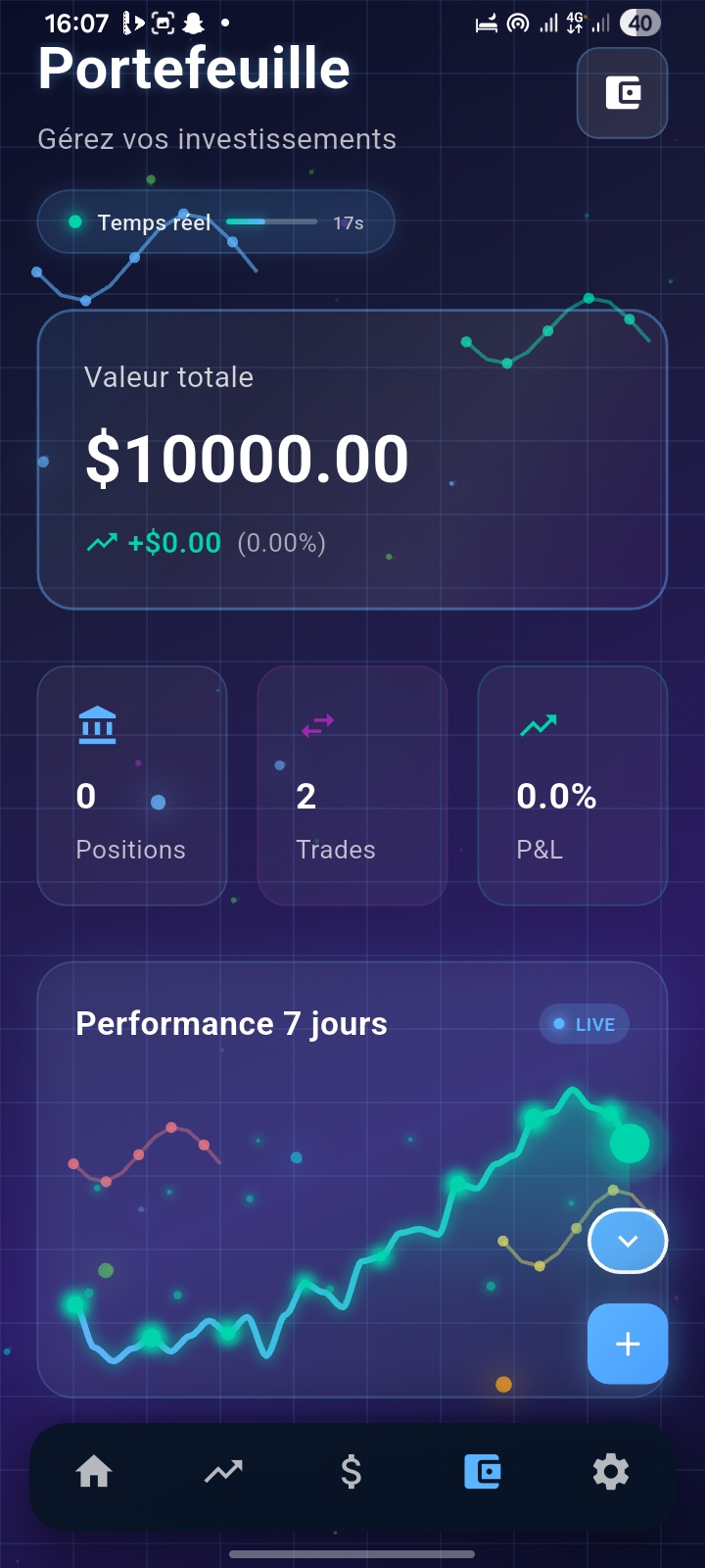 Screenshot 3 of RWAMS Traders - Simulateur de Trading
