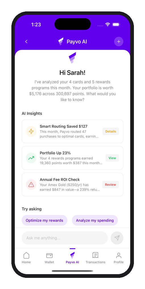 Screenshot 2 of Payvo - Never Miss a Reward Again