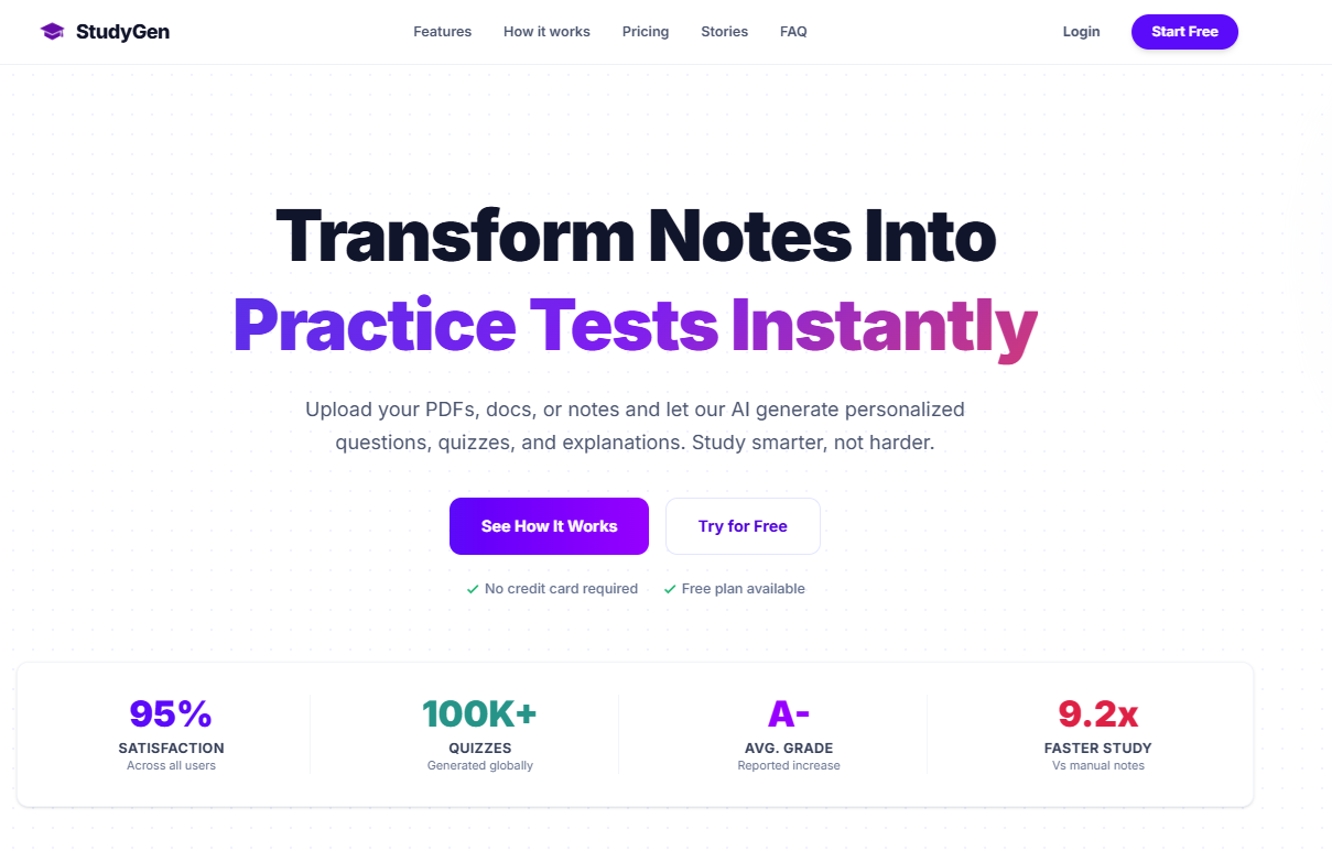 Screenshot 3 of StudyGen