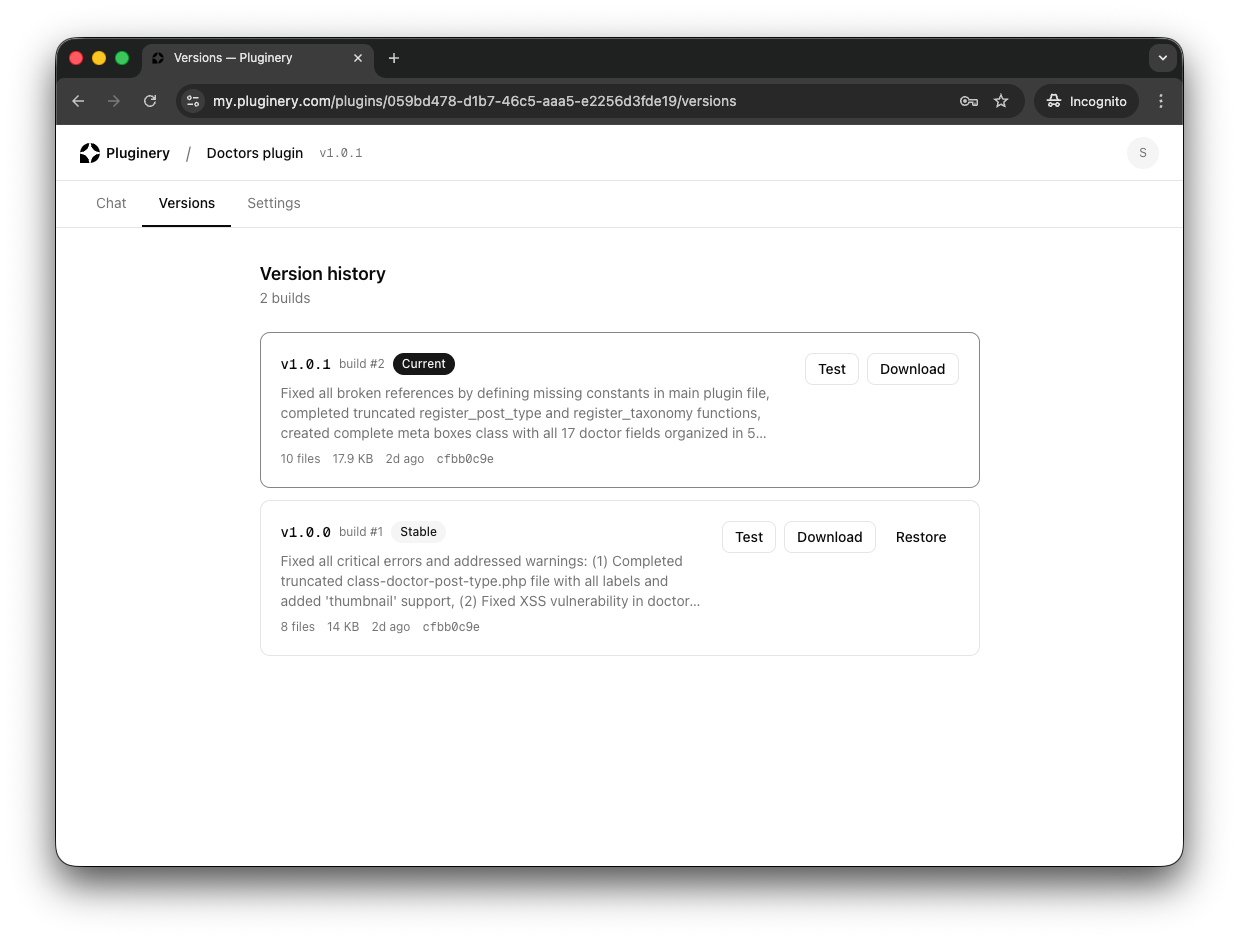 Screenshot 2 of Pluginery
