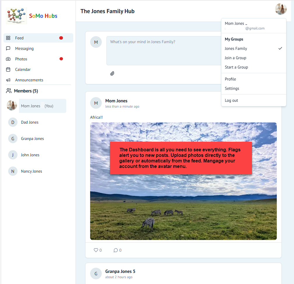 Screenshot 1 of SoMo Hubs