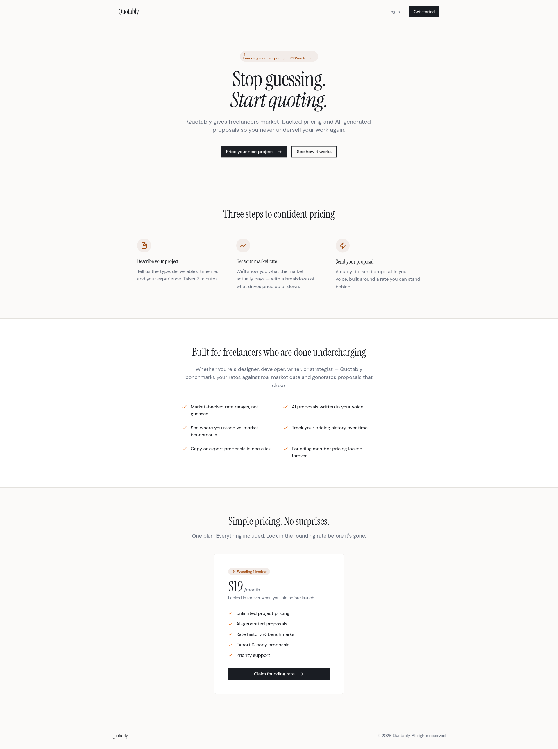 Screenshot 1 of Quotably