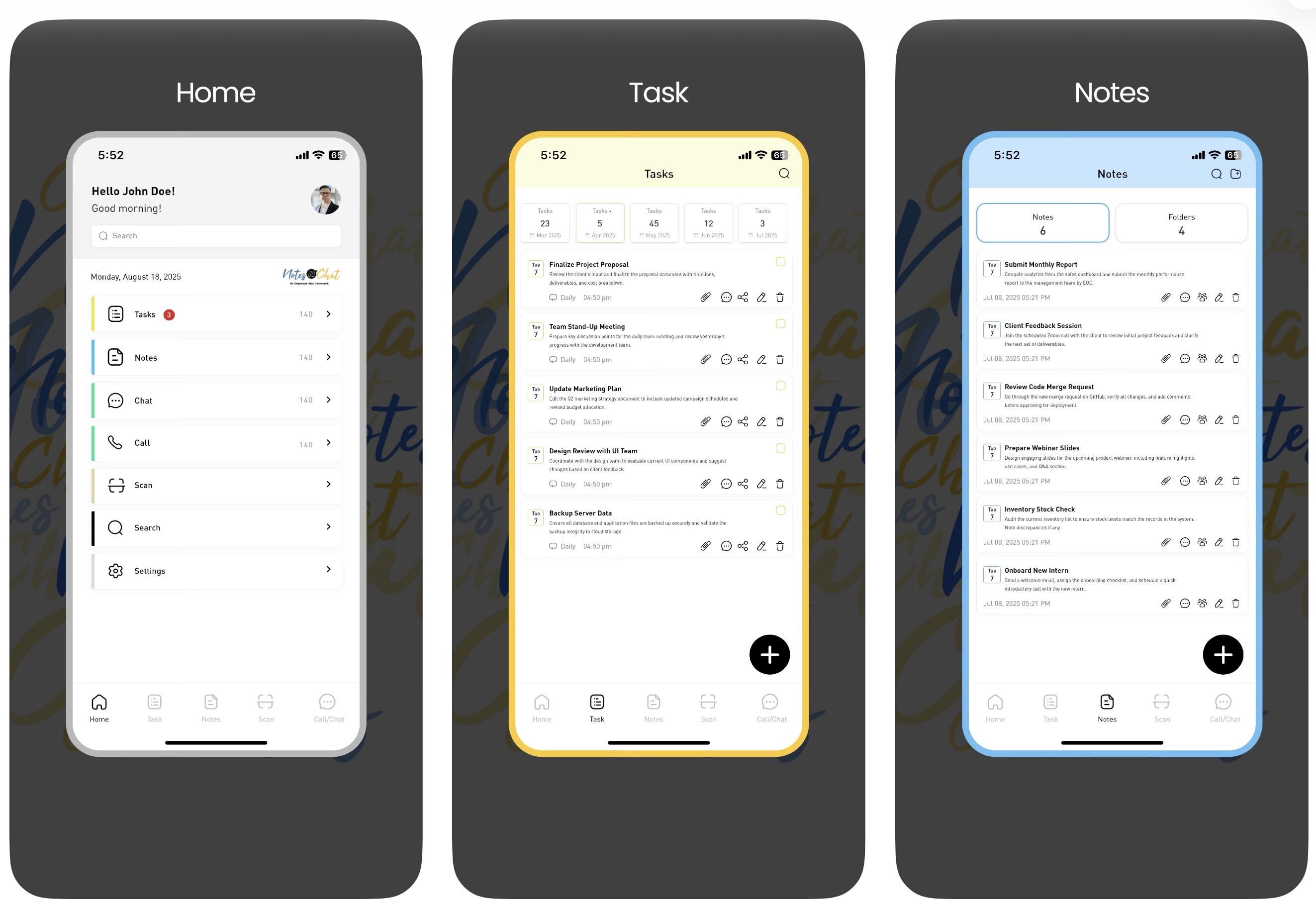 Screenshot 1 of NotesnChat