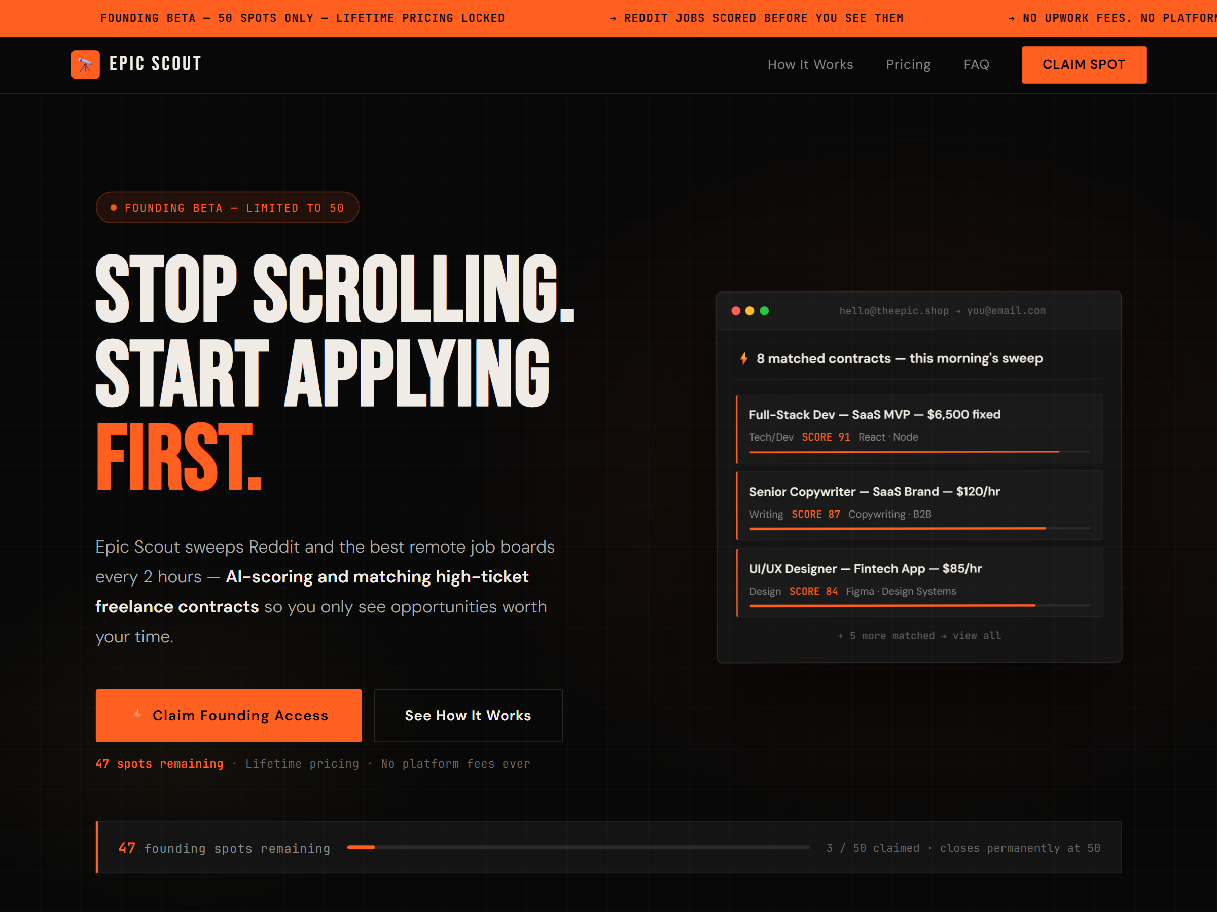 Screenshot 1 of Epic Scout