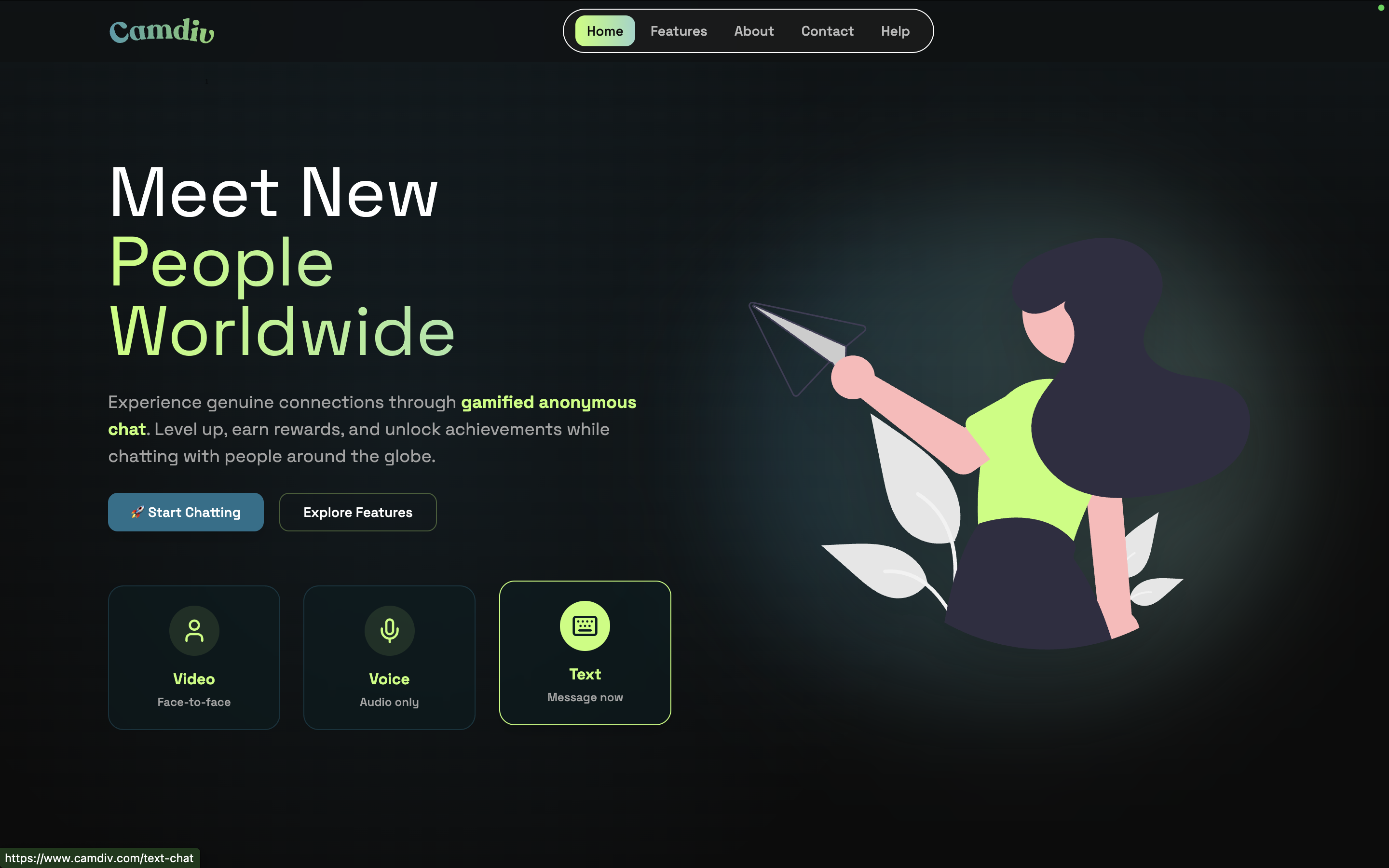 Screenshot 3 of CamDiv: Anonymous Video Chat