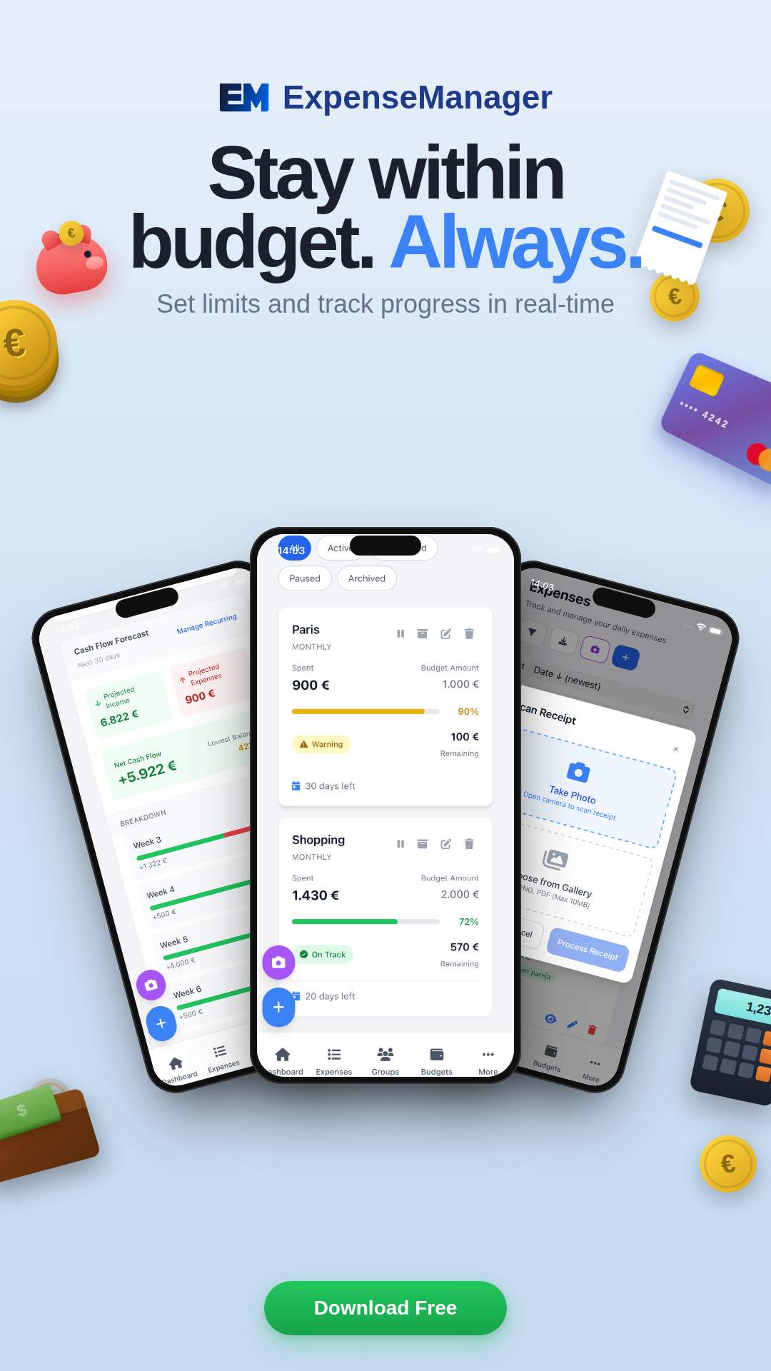 Screenshot 2 of ExpenseManager