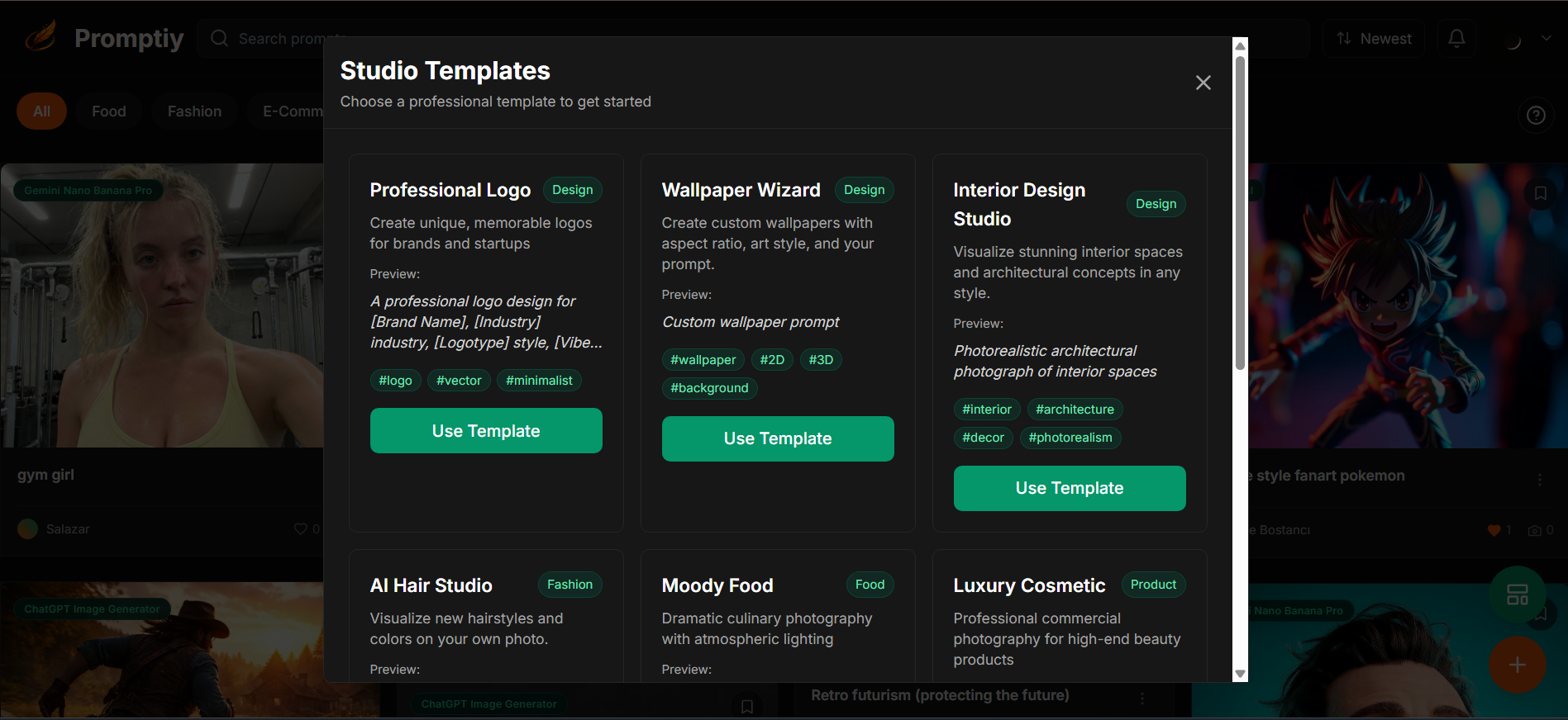 Screenshot 4 of Promptiy