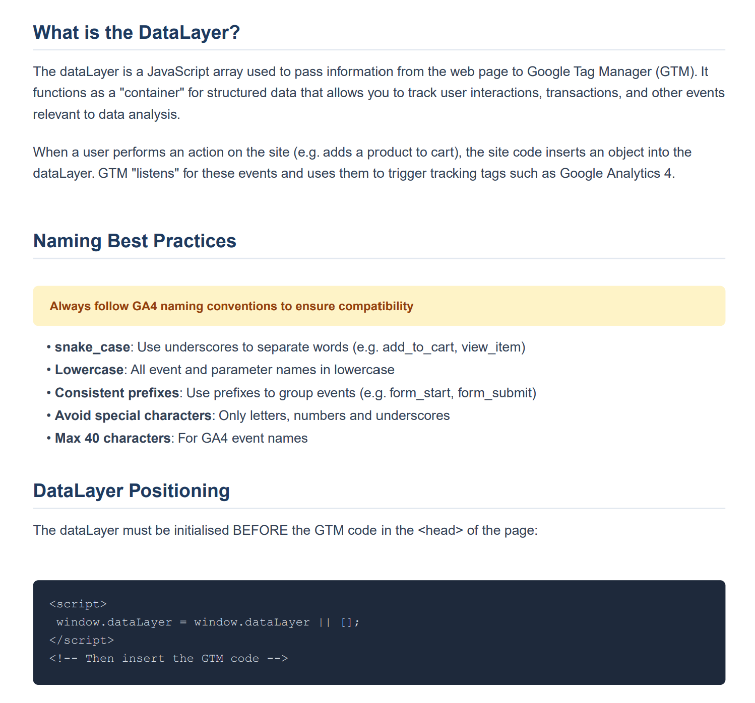 Screenshot 4 of dataLayer Builder