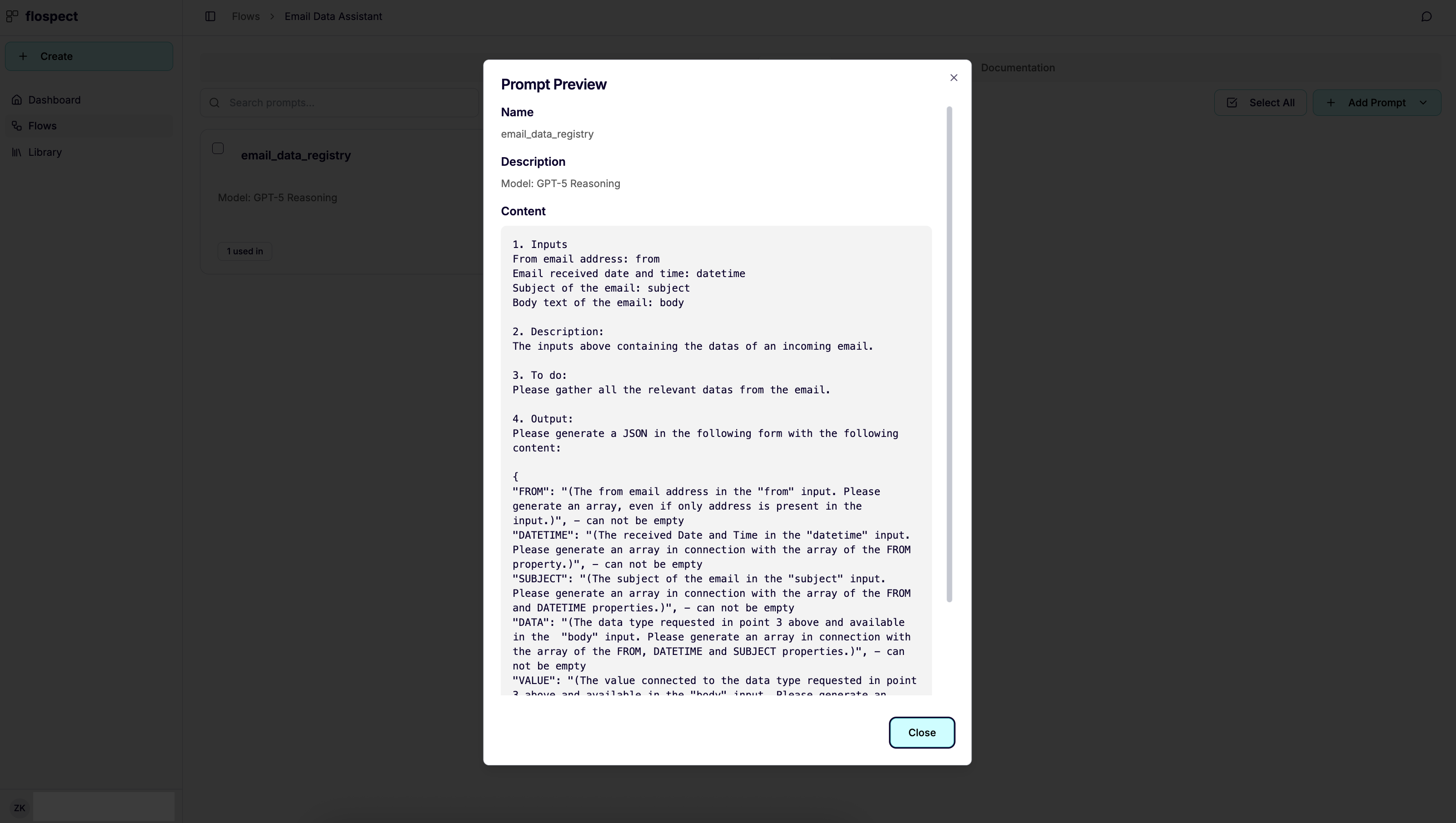 Screenshot 3 of flospect