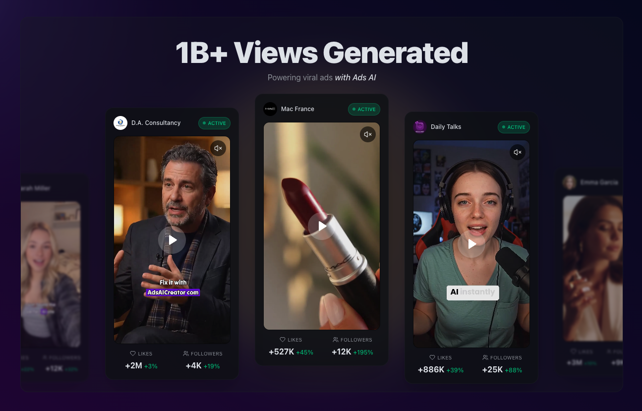 Screenshot 2 of Ads AI Creator
