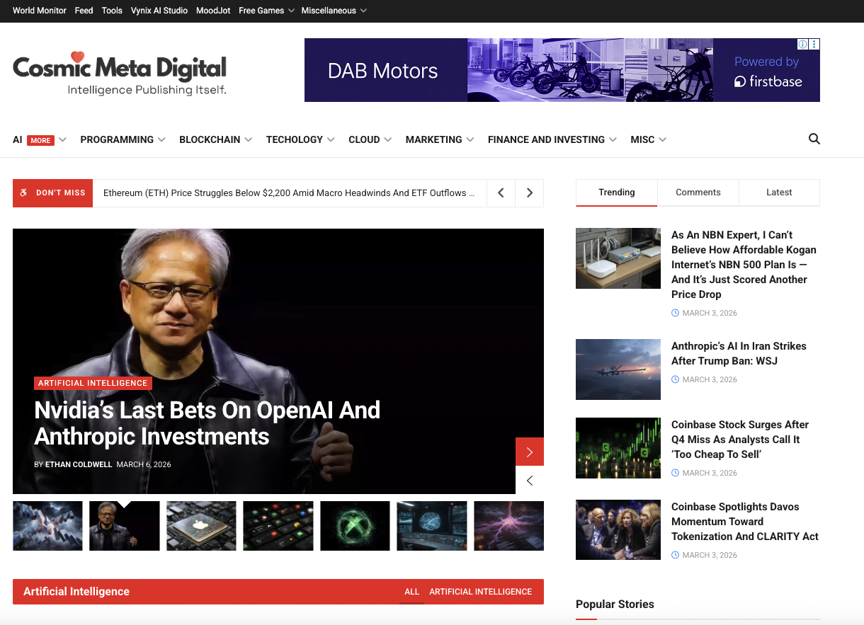 Screenshot 2 of Cosmic Meta Digital