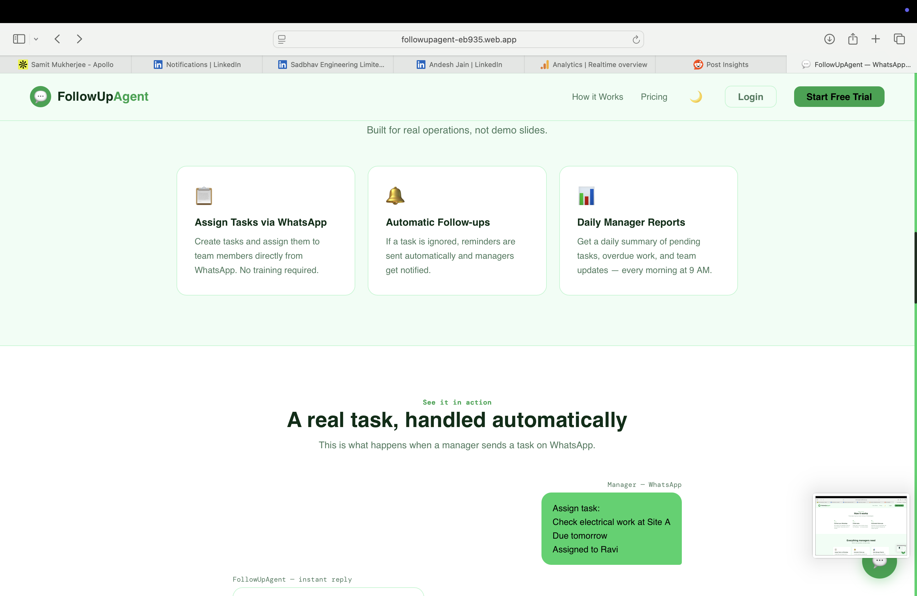 Screenshot 4 of FollowUpAgent