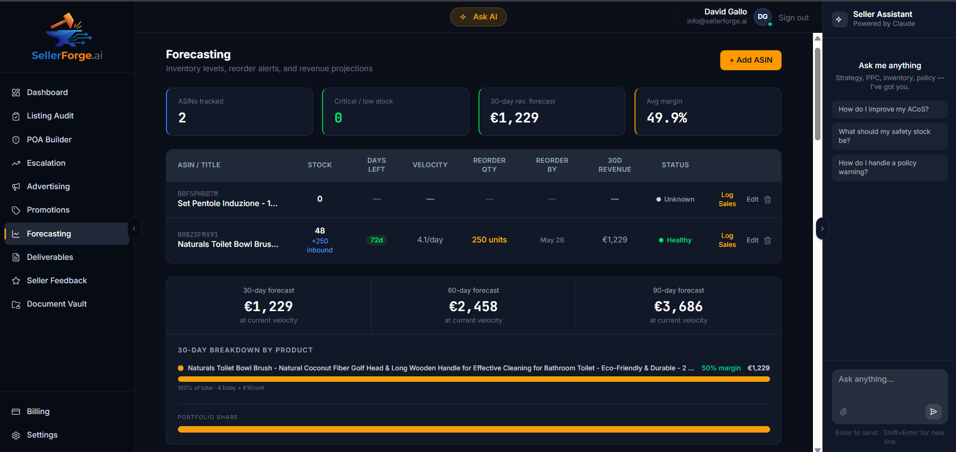Screenshot 6 of SellerForge