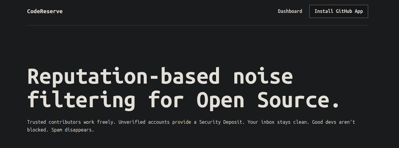 Screenshot 2 of CodeReserve