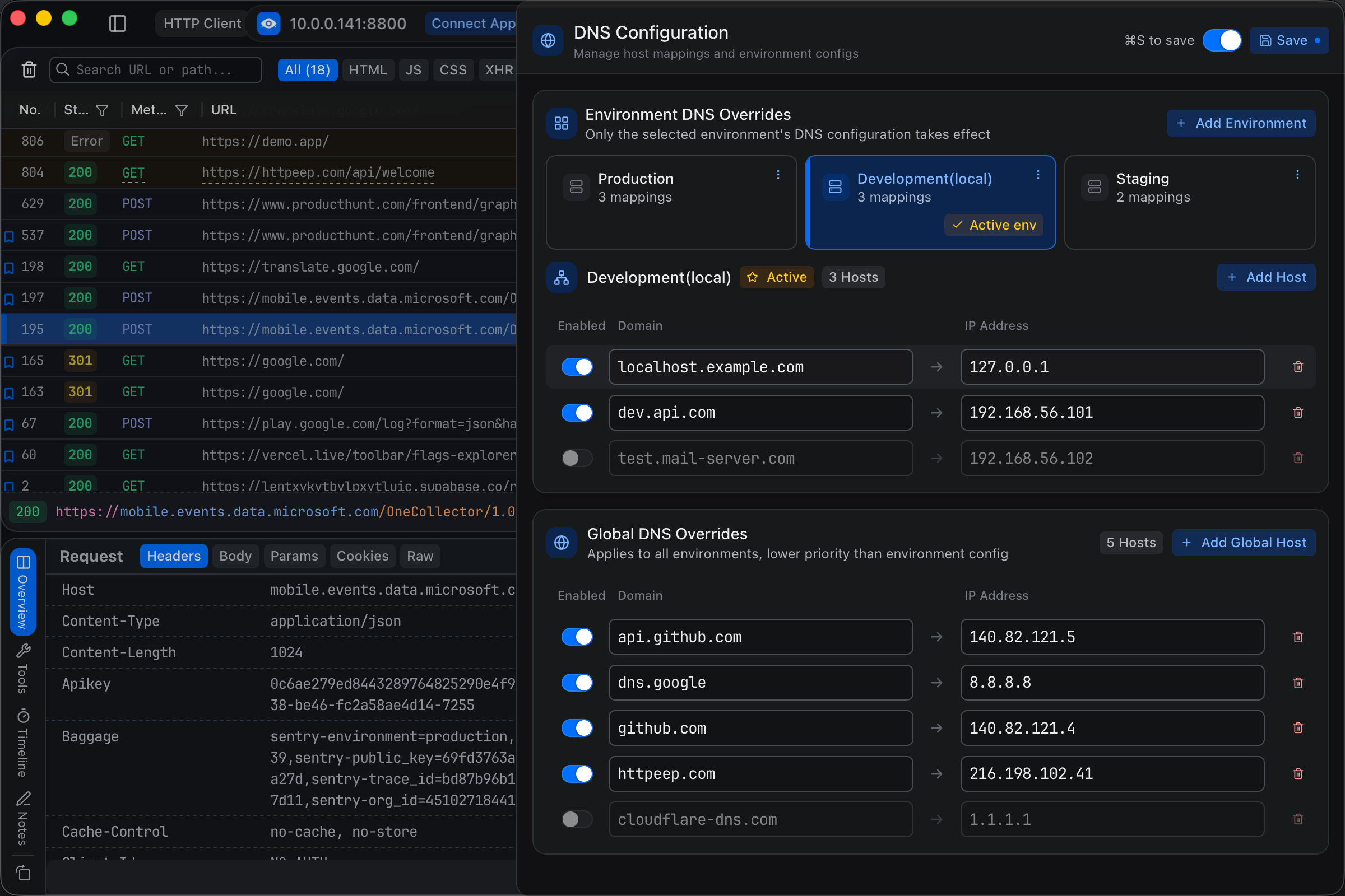 Screenshot 5 of HTTPeep