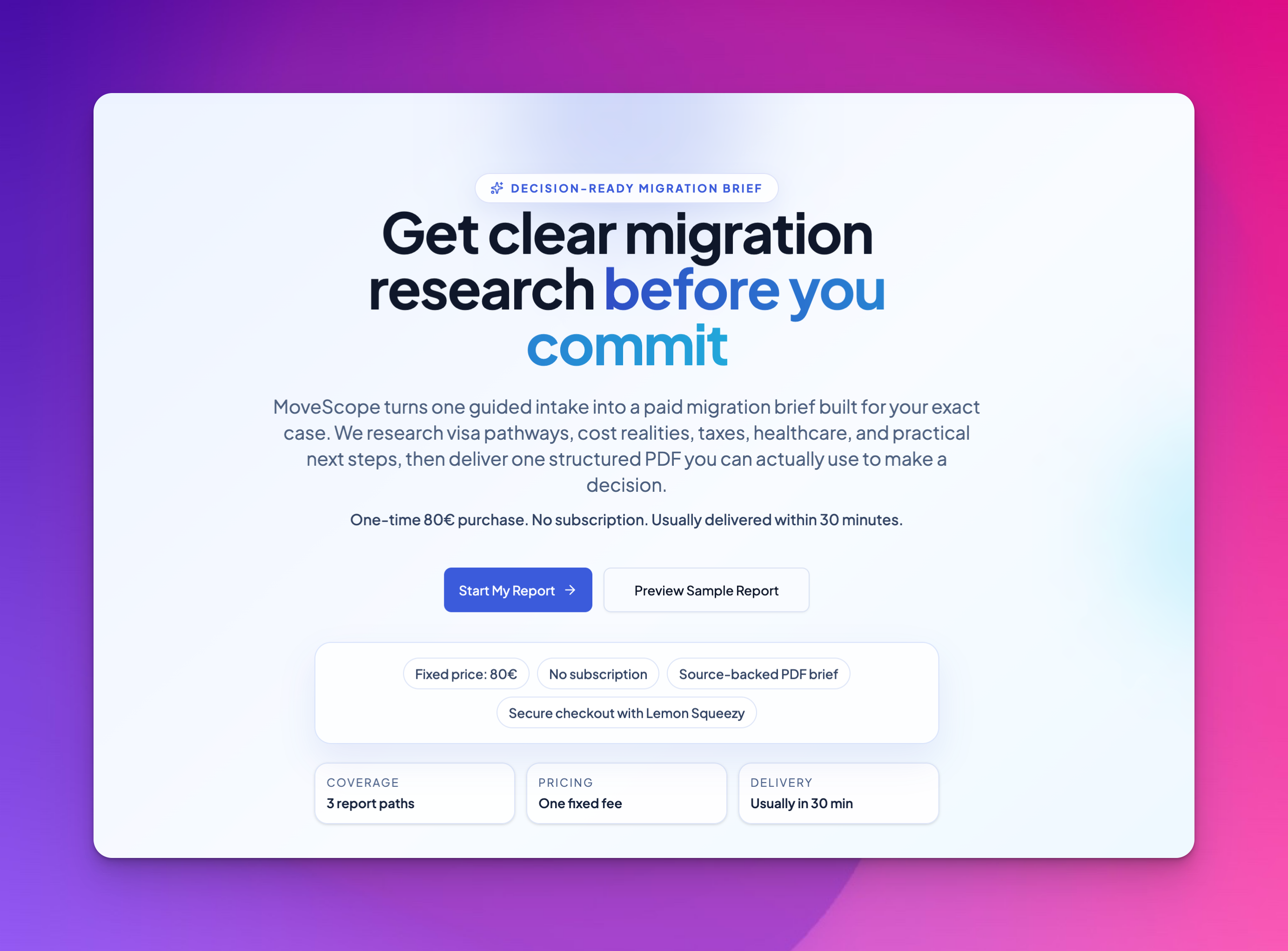 Screenshot 1 of MoveScope
