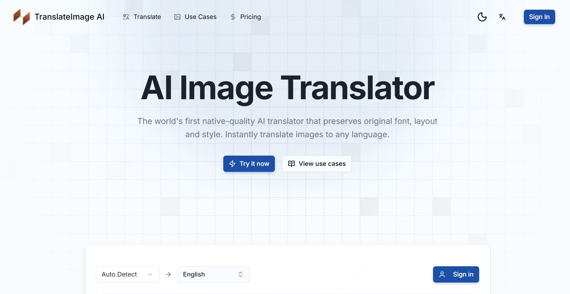 Screenshot 1 of TranslateImage AI