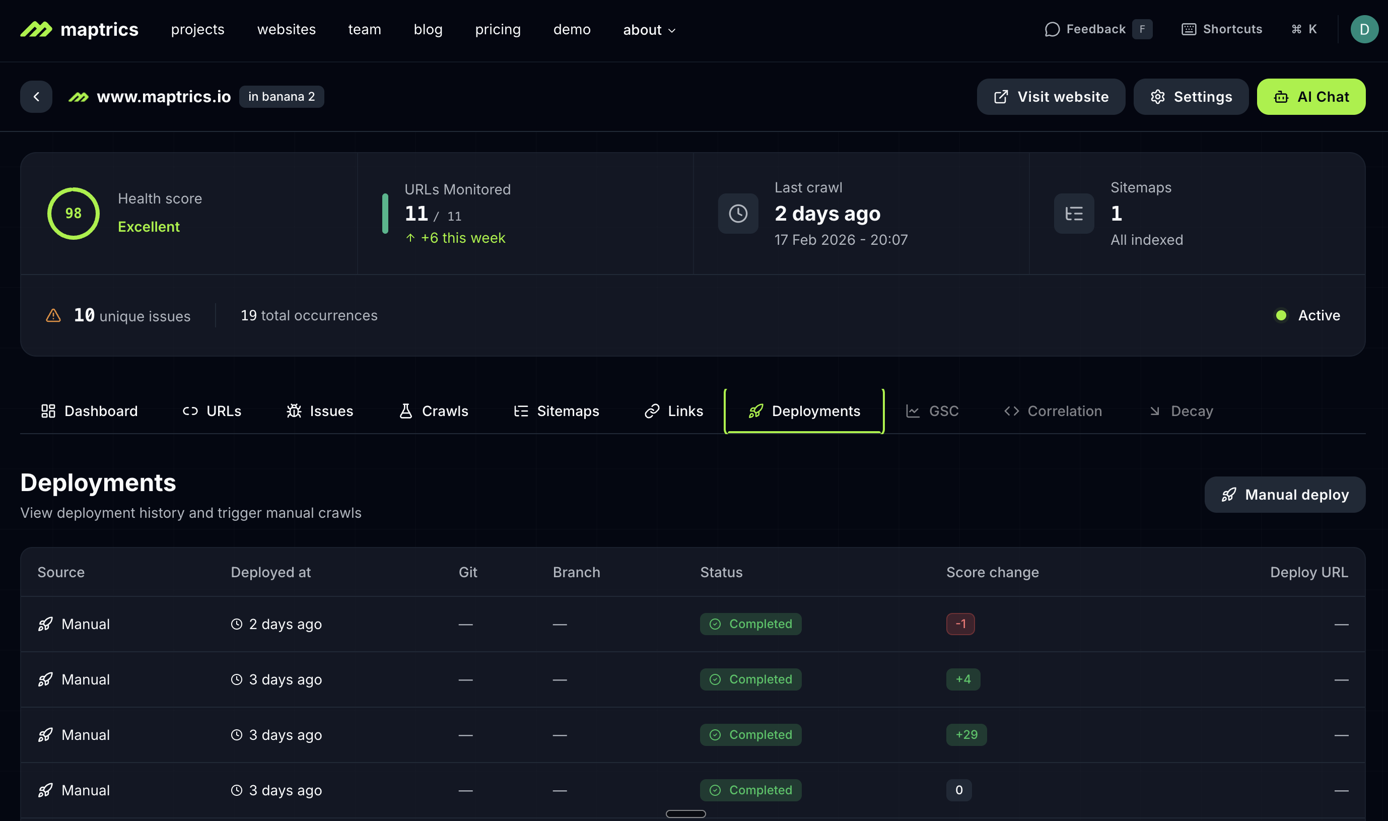 Screenshot 2 of Maptrics